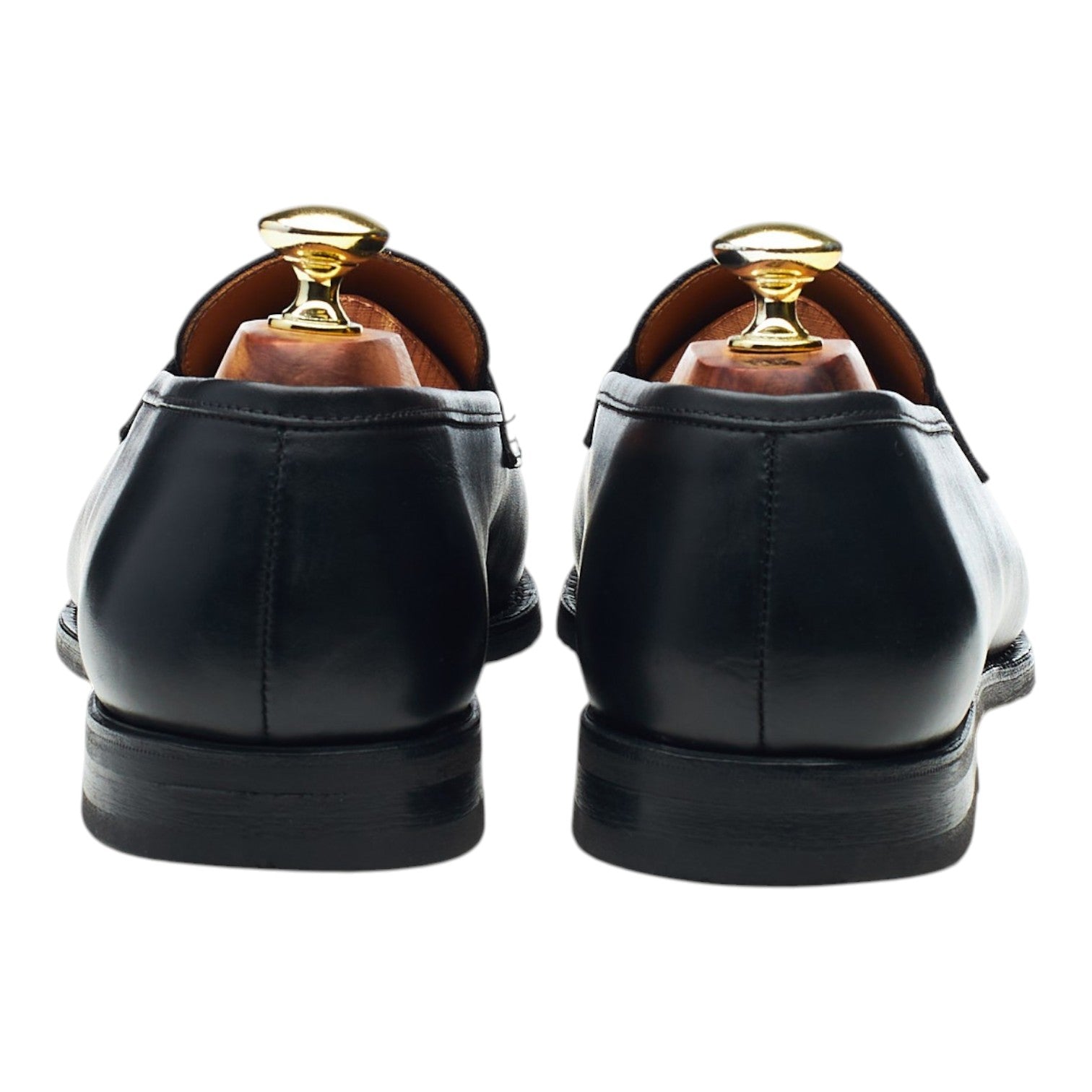 Myrqvist Stenhammar II mocassins cuir noir pointure UK 7.5