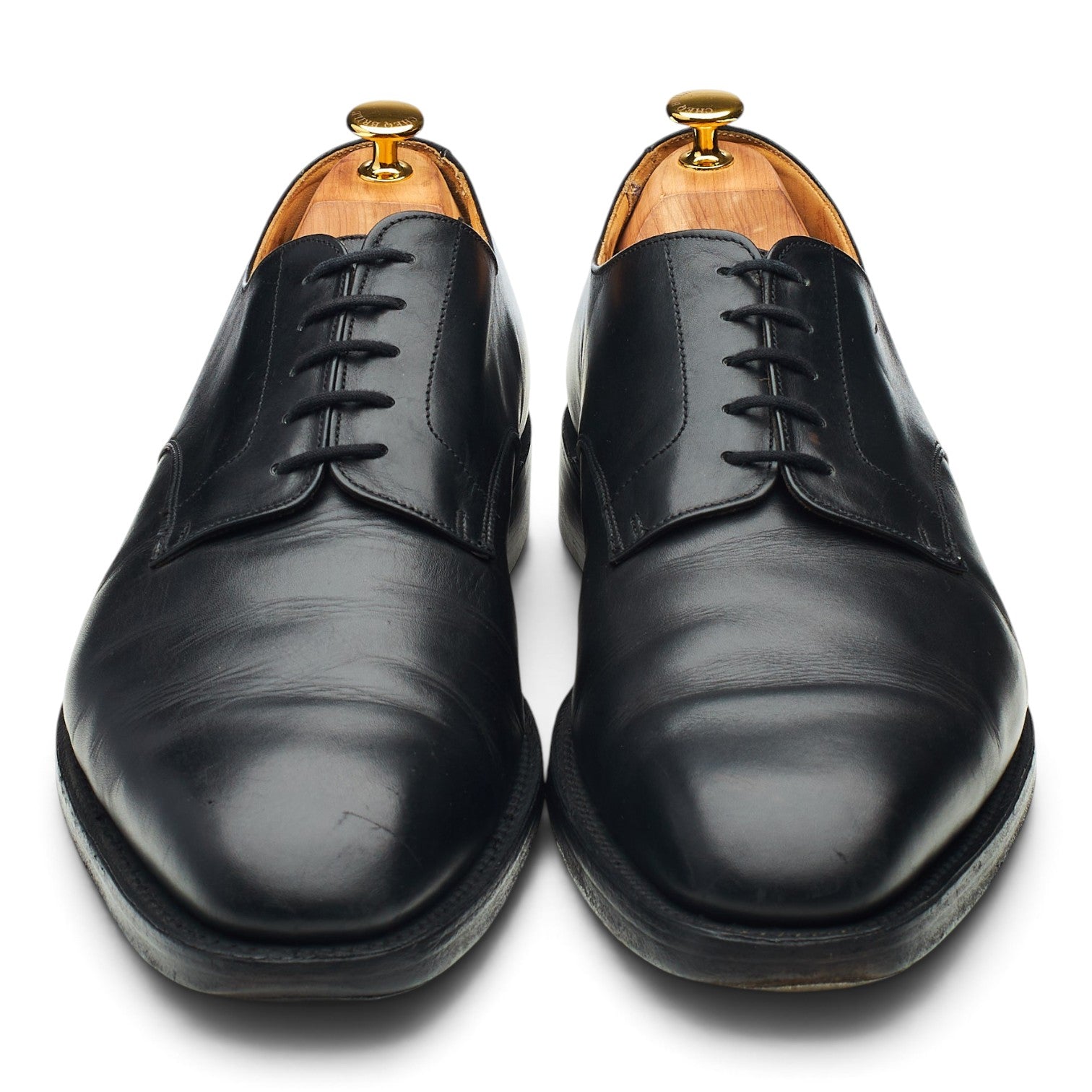 Tricker's Marlow derbies cuir noir UK 13 semelle cuir