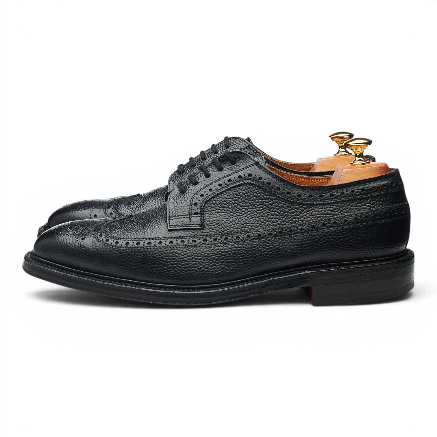 Cheaney Tedder derby cuir grainé noir UK 10