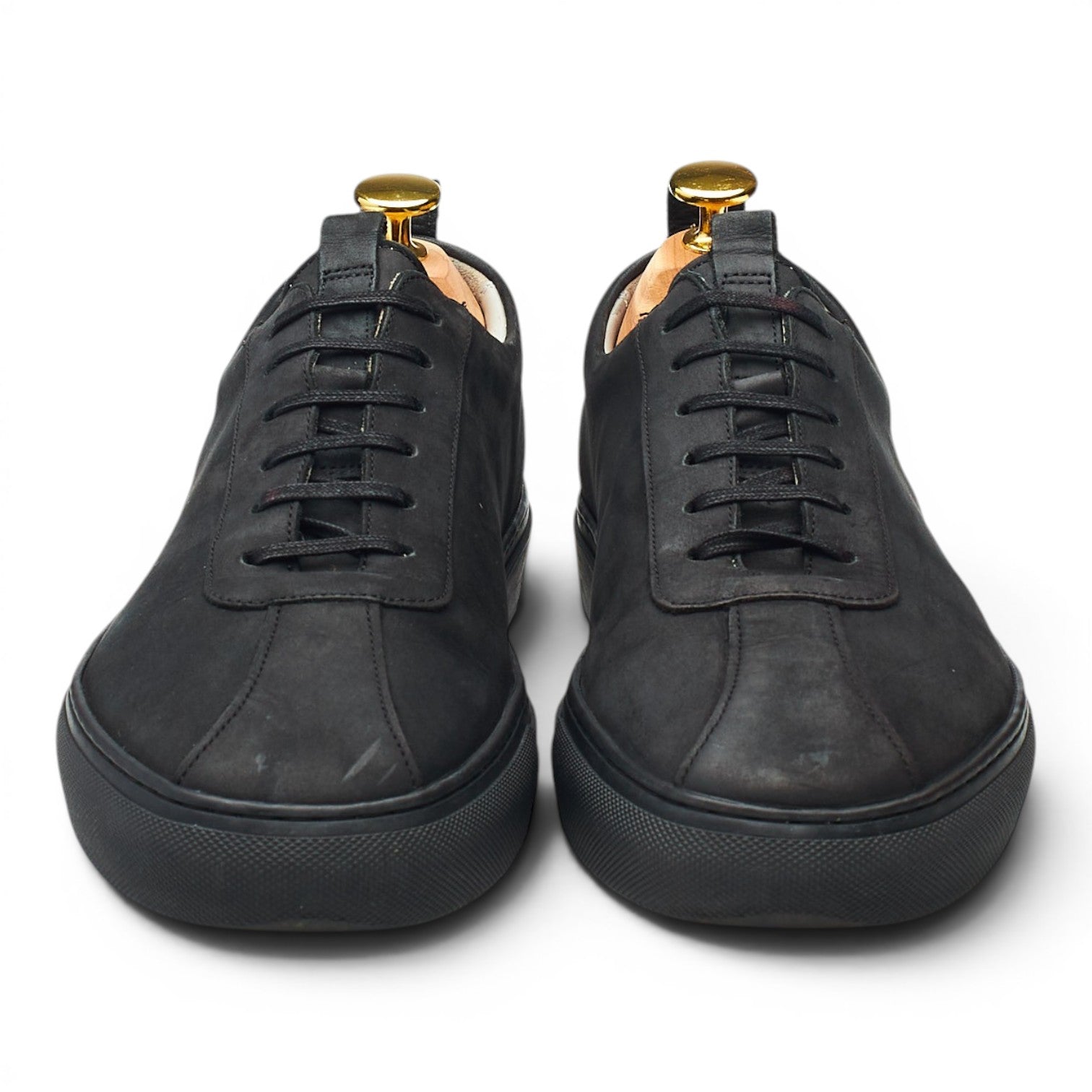 Grenson Sneaker 1 baskets nubuck noir UK 8