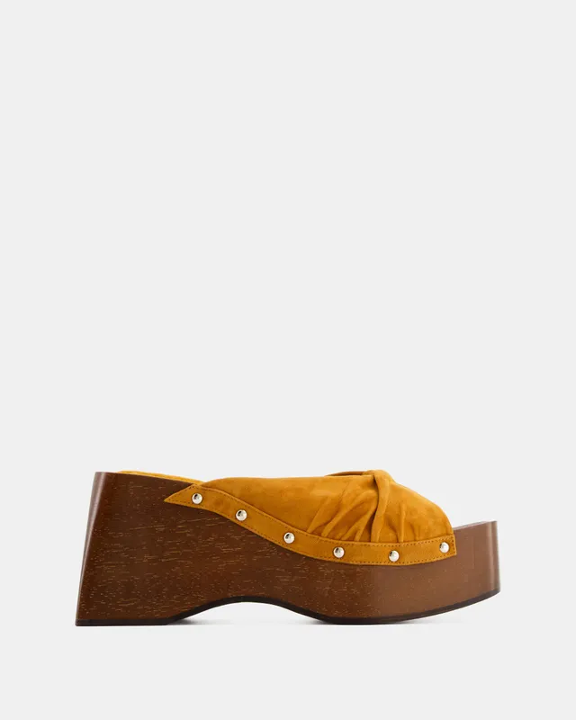 Nodaleto Bulla Mellow sabots sunlight suede talon 8 cm