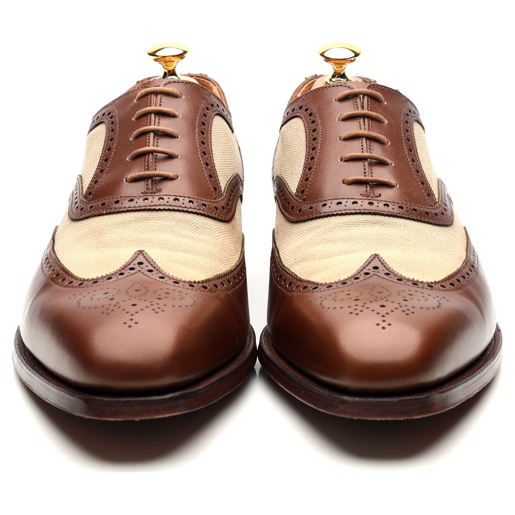 Crockett & Jones Gerrard 3 richelieu cuir marron UK 11