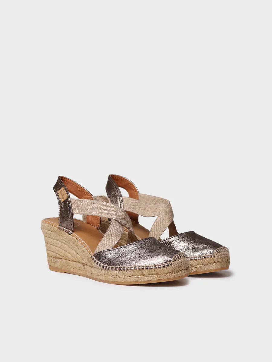 Toni Pons Saba-P espadrilles compensées cuir