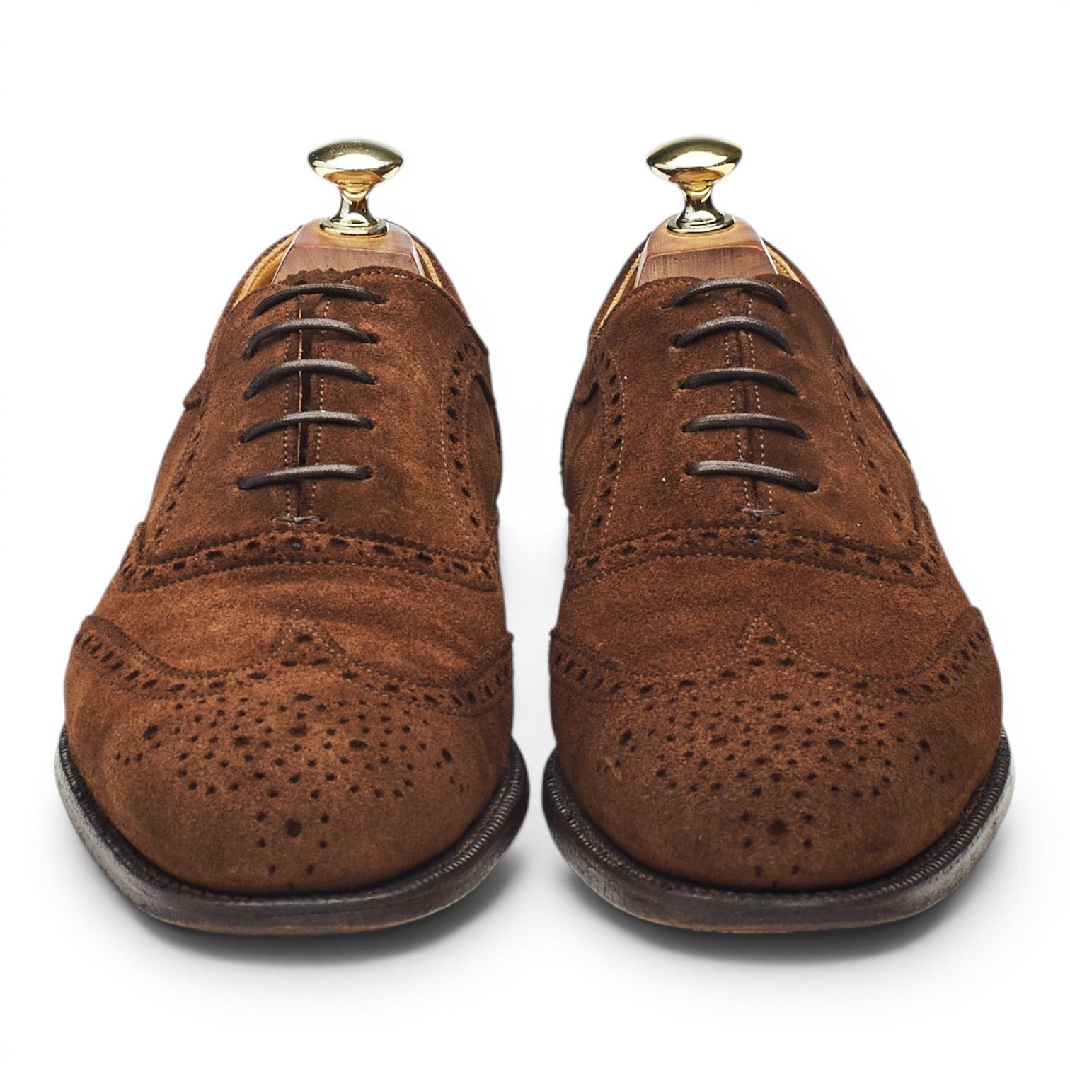 Cheaney Grosvenor II richelieu daim marron UK 7