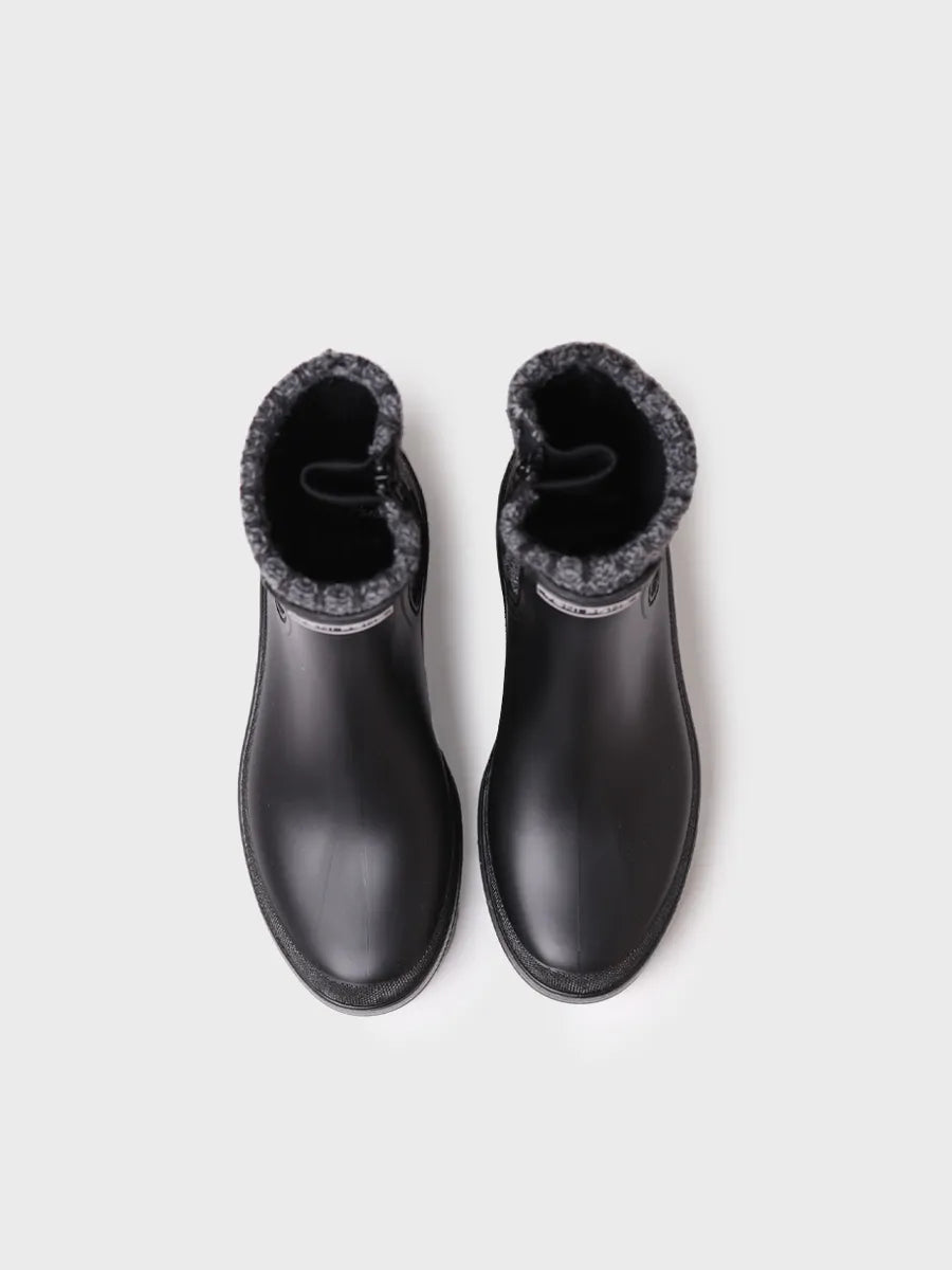 Toni Pons Camos bottine pluie femme noire imperméable