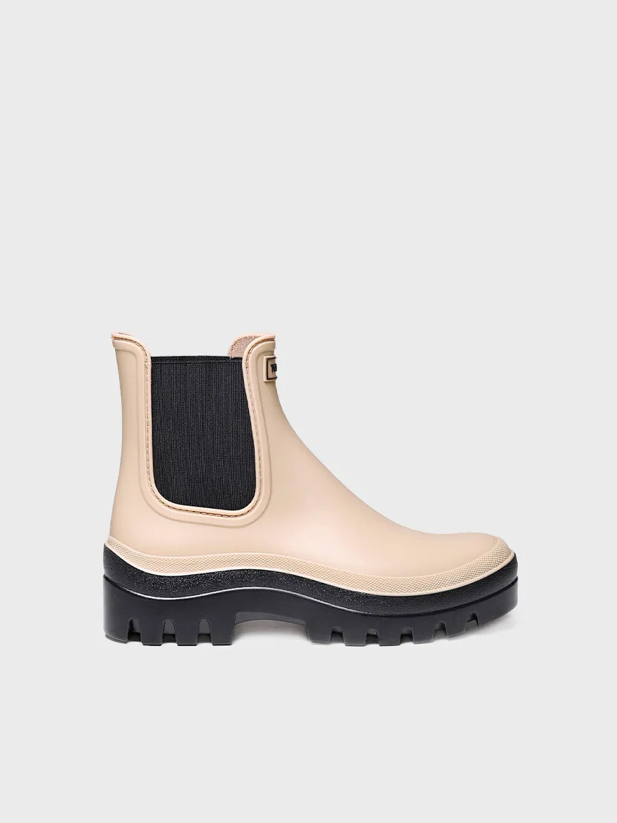 Toni Pons Carter boots chelsea pluie beige femme