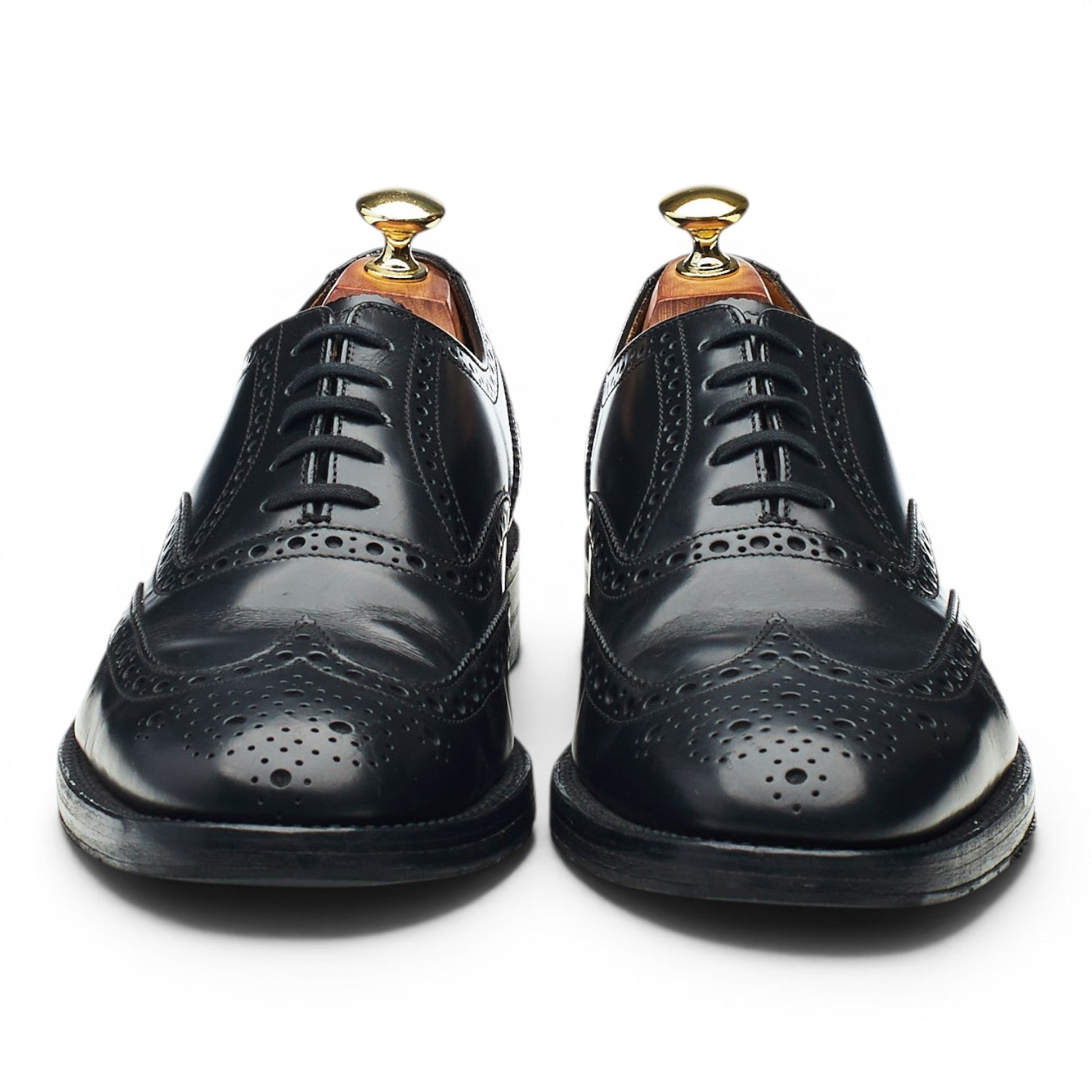 Loake 202B oxfords cuir noir pointure UK 7,5
