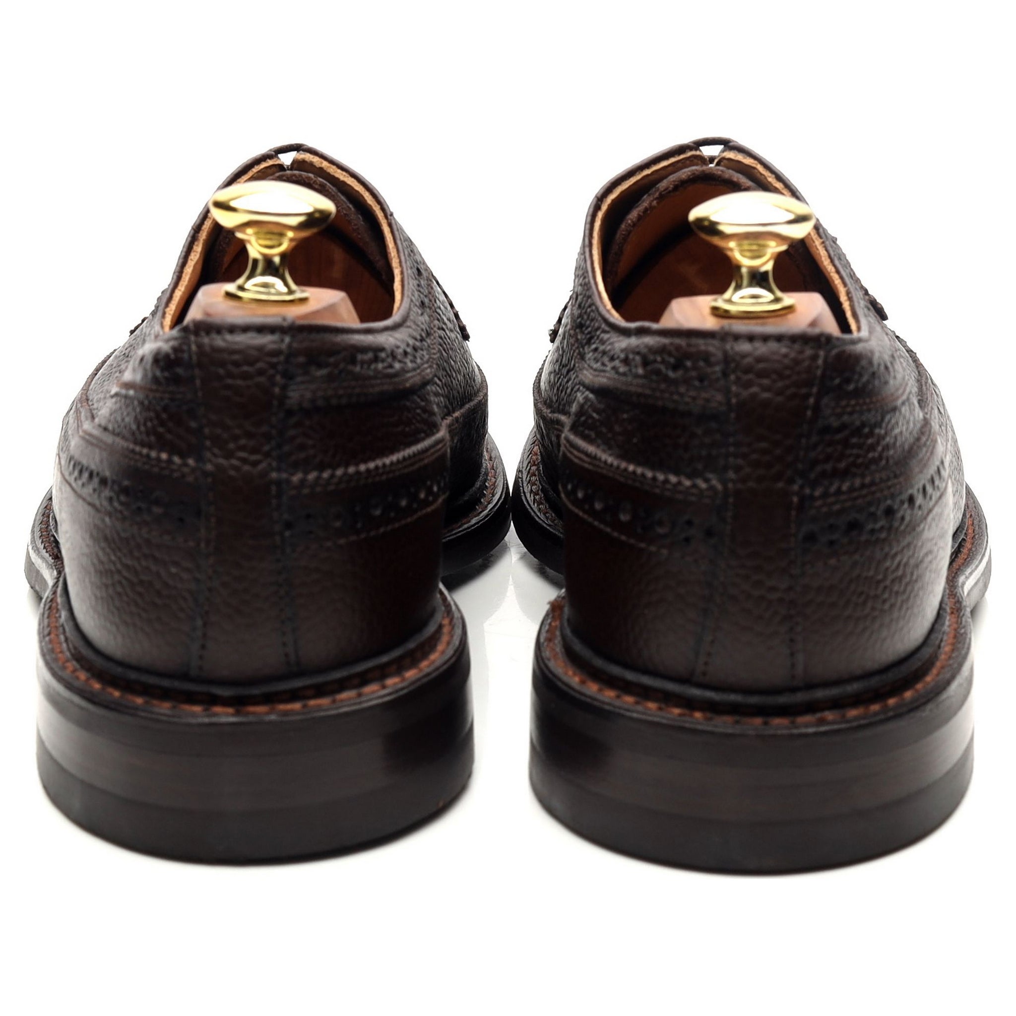 Tricker's Fulton derbys cuir marron pointure UK 7