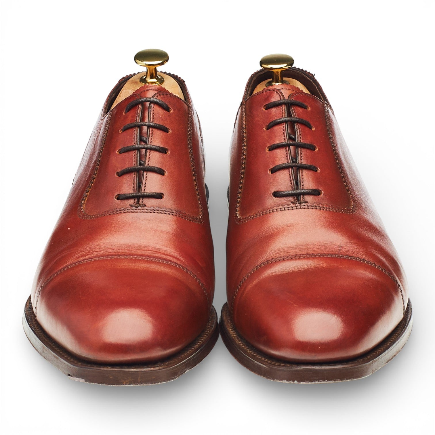 Loake 1880 Legacy Evans richelieu cuir marron pointure UK 10