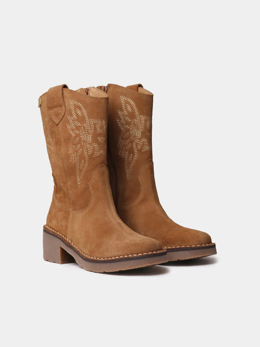 Toni Pons Illinois-SY boots cowboy croûte brodée