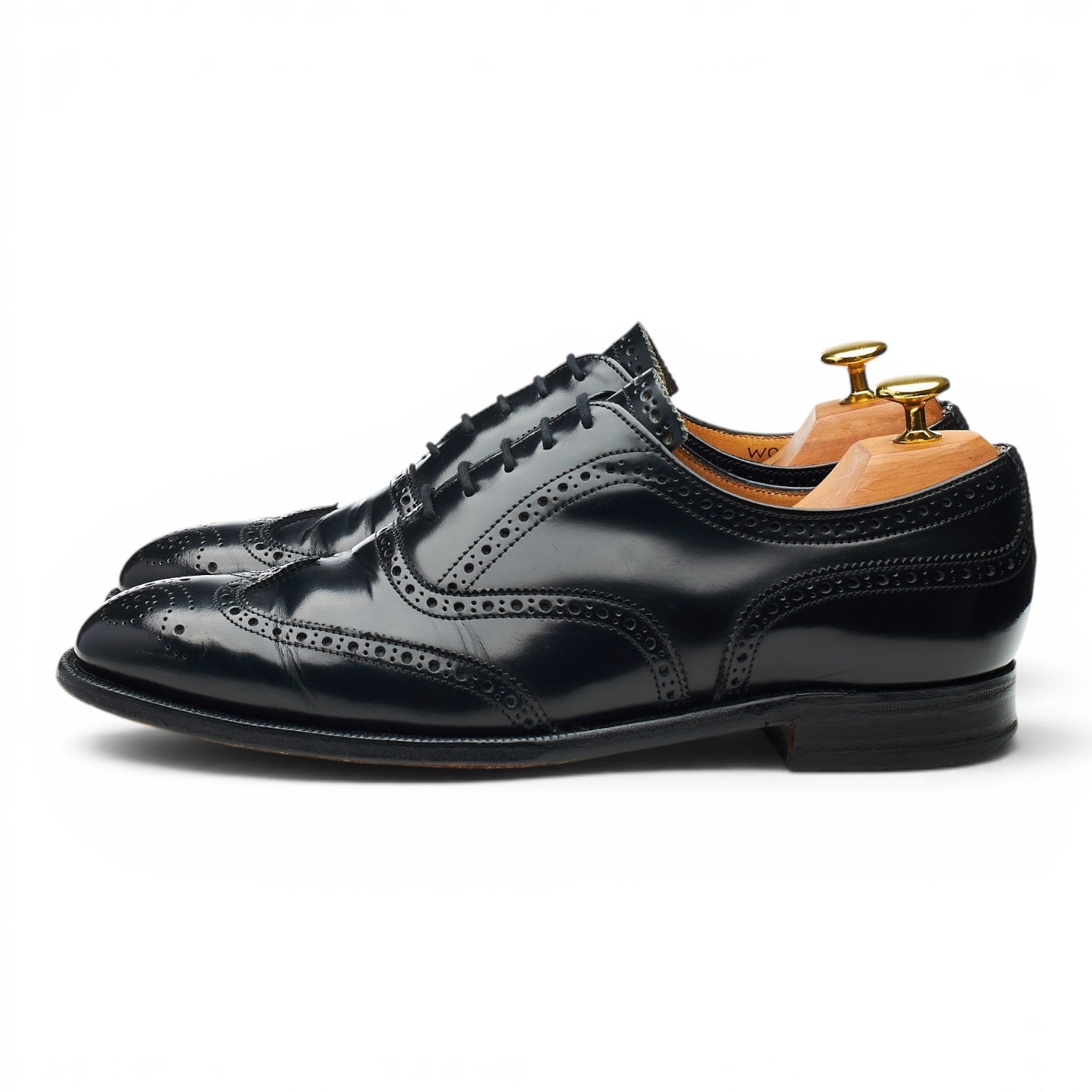 Cheaney Woodstock richelieu cuir noir pointure UK 8