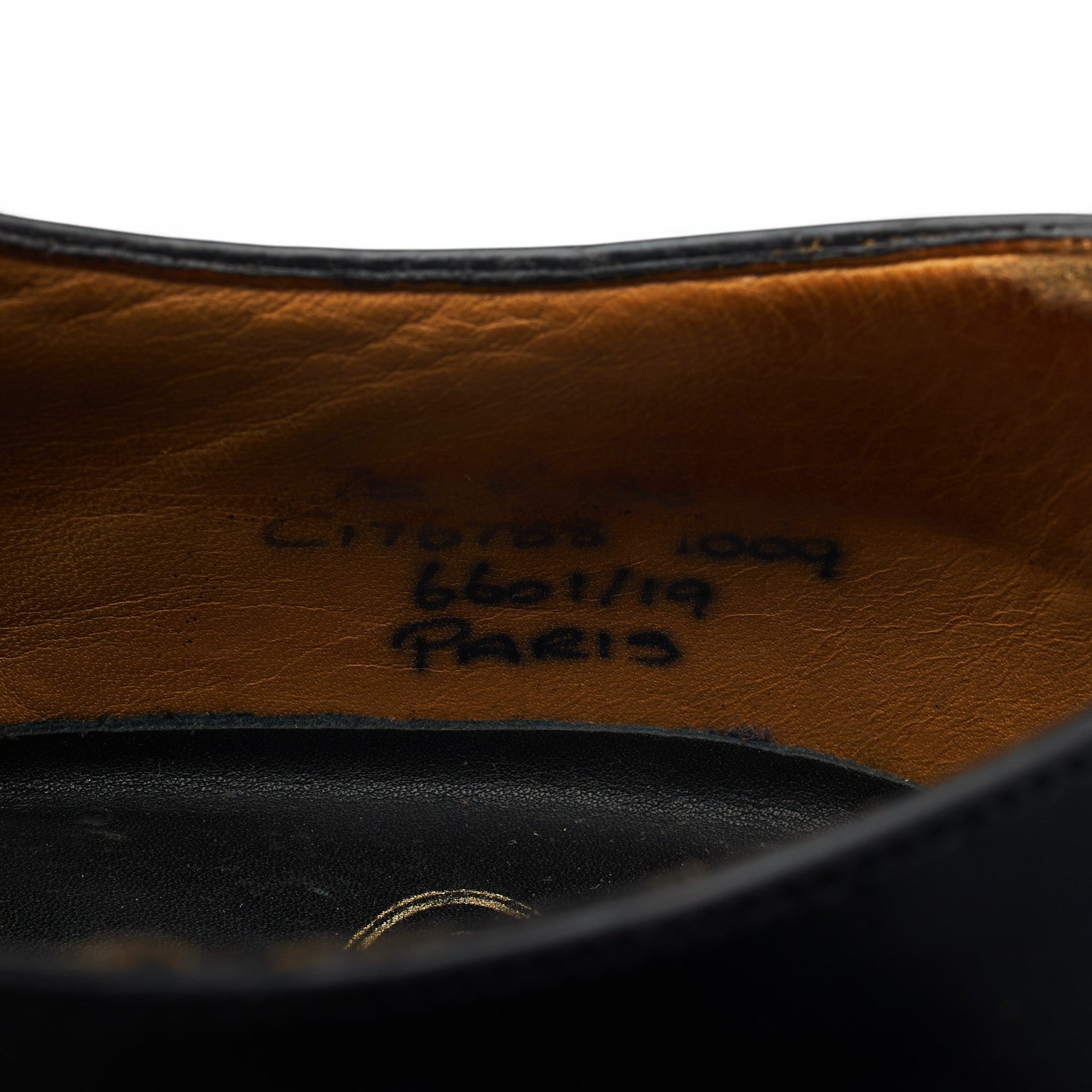 Church's Paris derby cuir noir UK 7.5