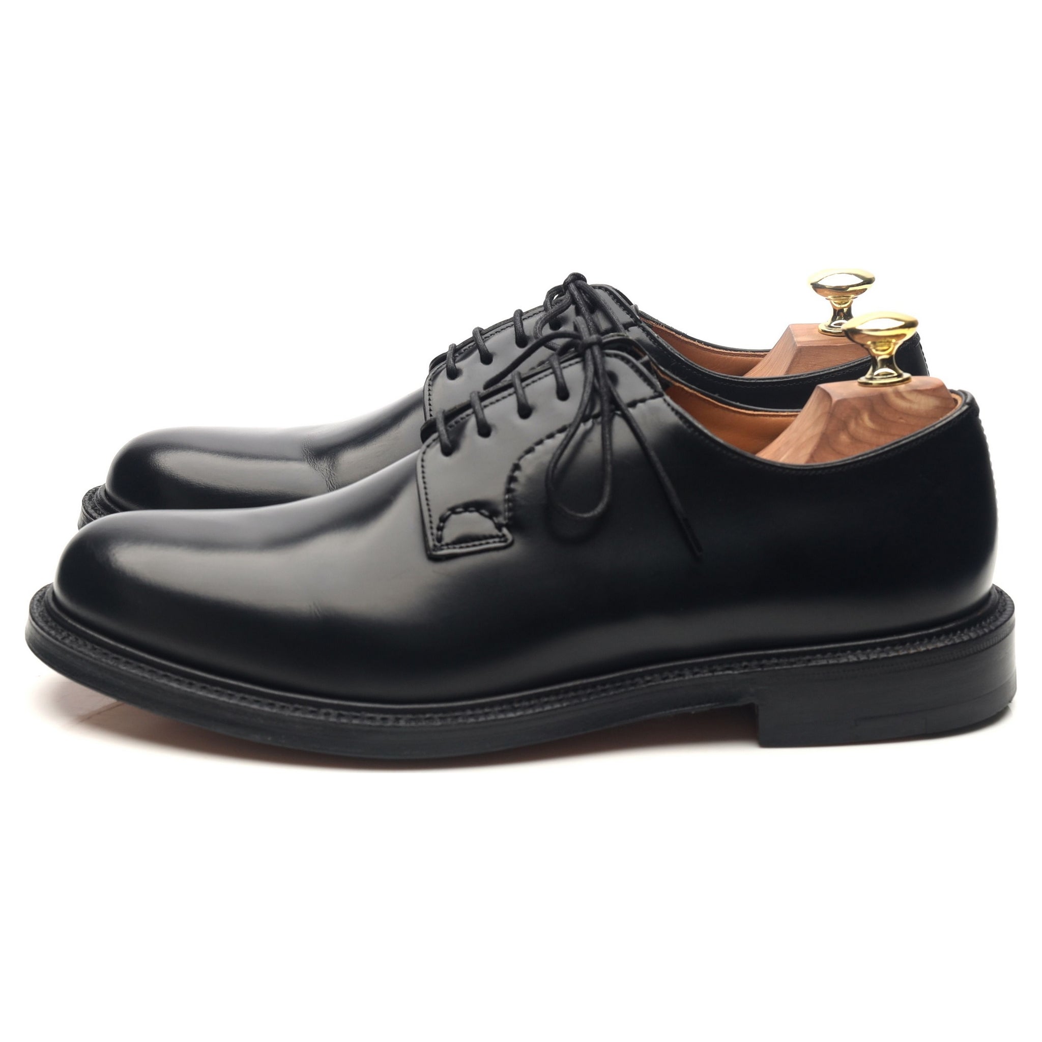 Church's Shannon Derby Cuir Noir UK 8