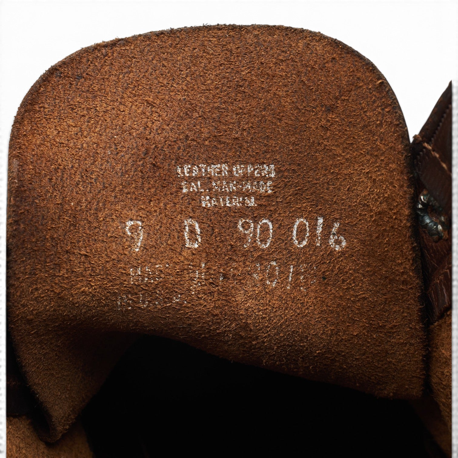 Wolverine 1000 Mile boots cuir marron UK 8