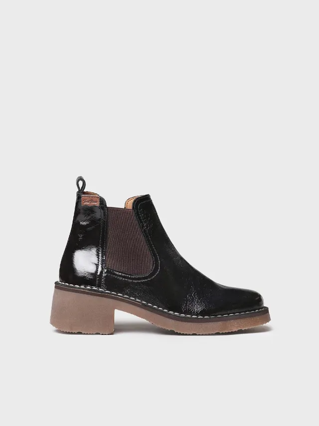 Toni Pons Iria-CA boots chelsea femme vernis talon 5 cm