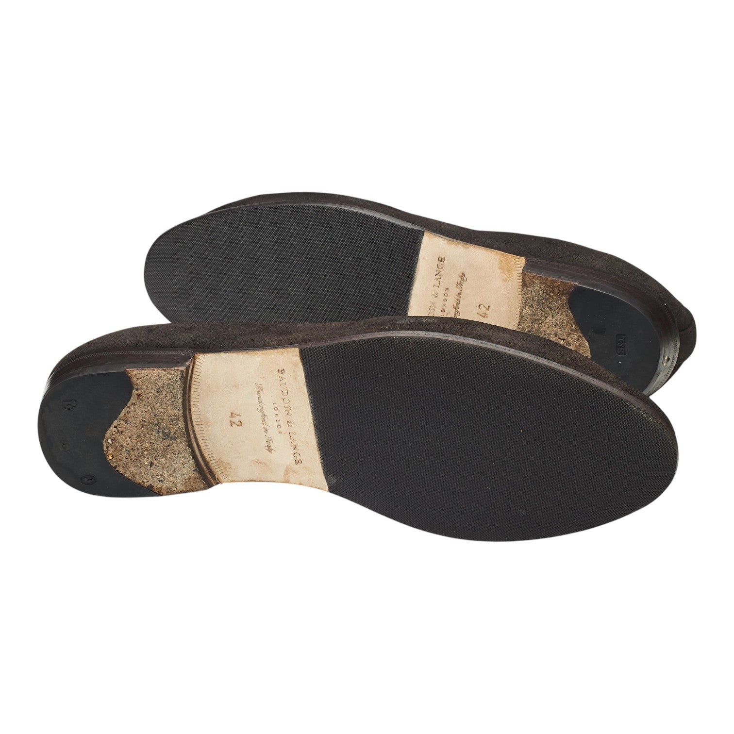 Baudoin & Lange Sagan Classic mocassin suède marron 8,5 UK