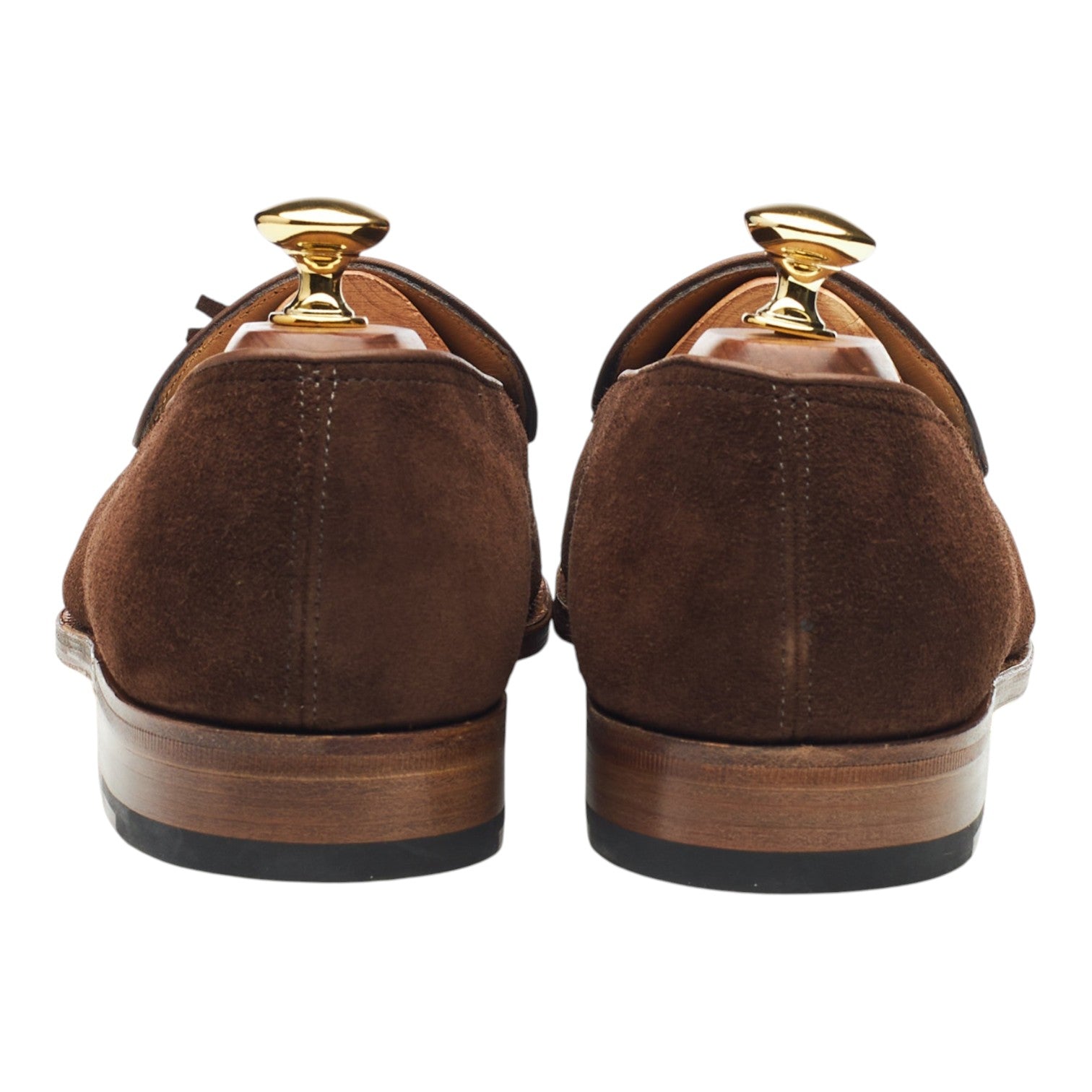 John Lobb Edmond mocassins daim marron 6,5