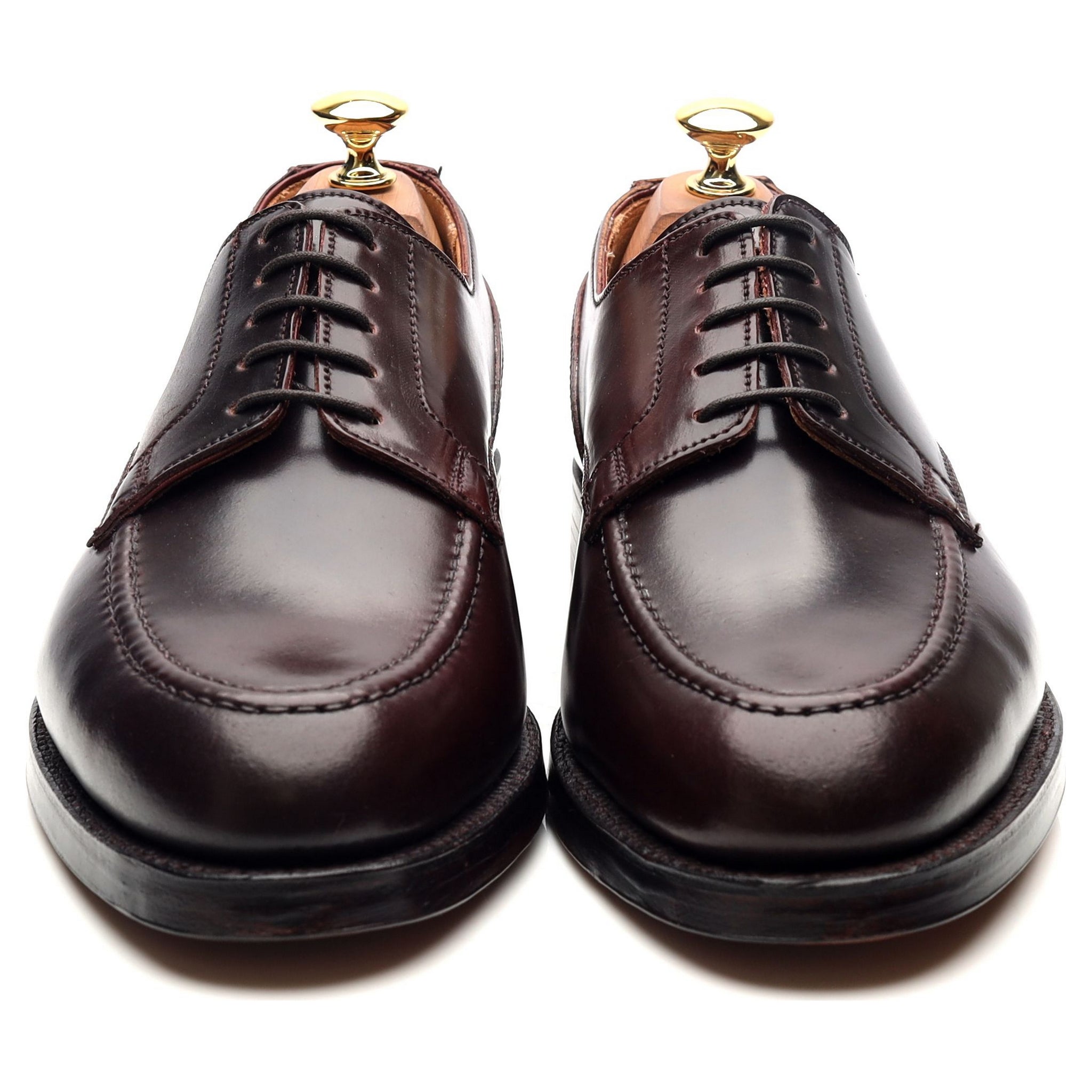 Crockett & Jones Onslow derby cuir cordovan bordeaux 6,5