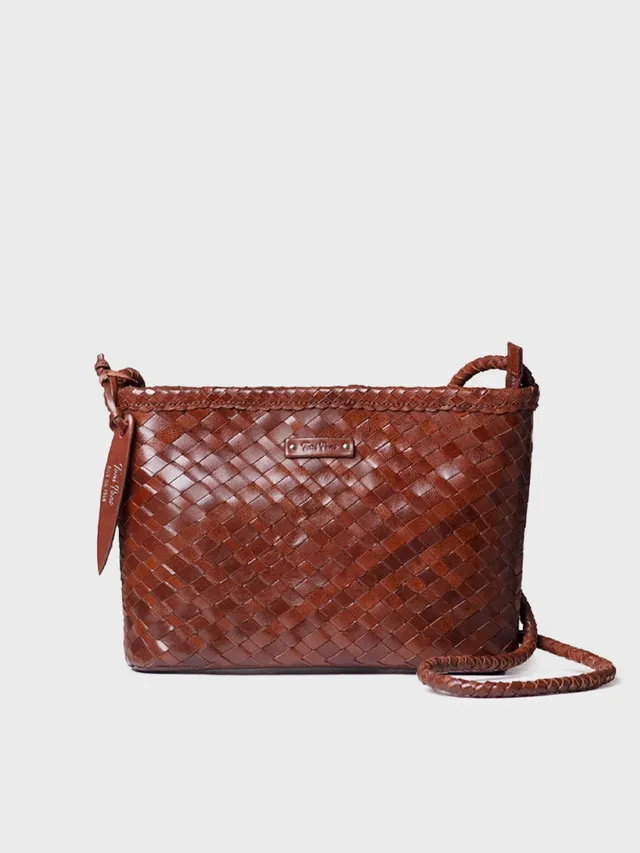 Toni Pons Selena sac bandoulière cuir tressé