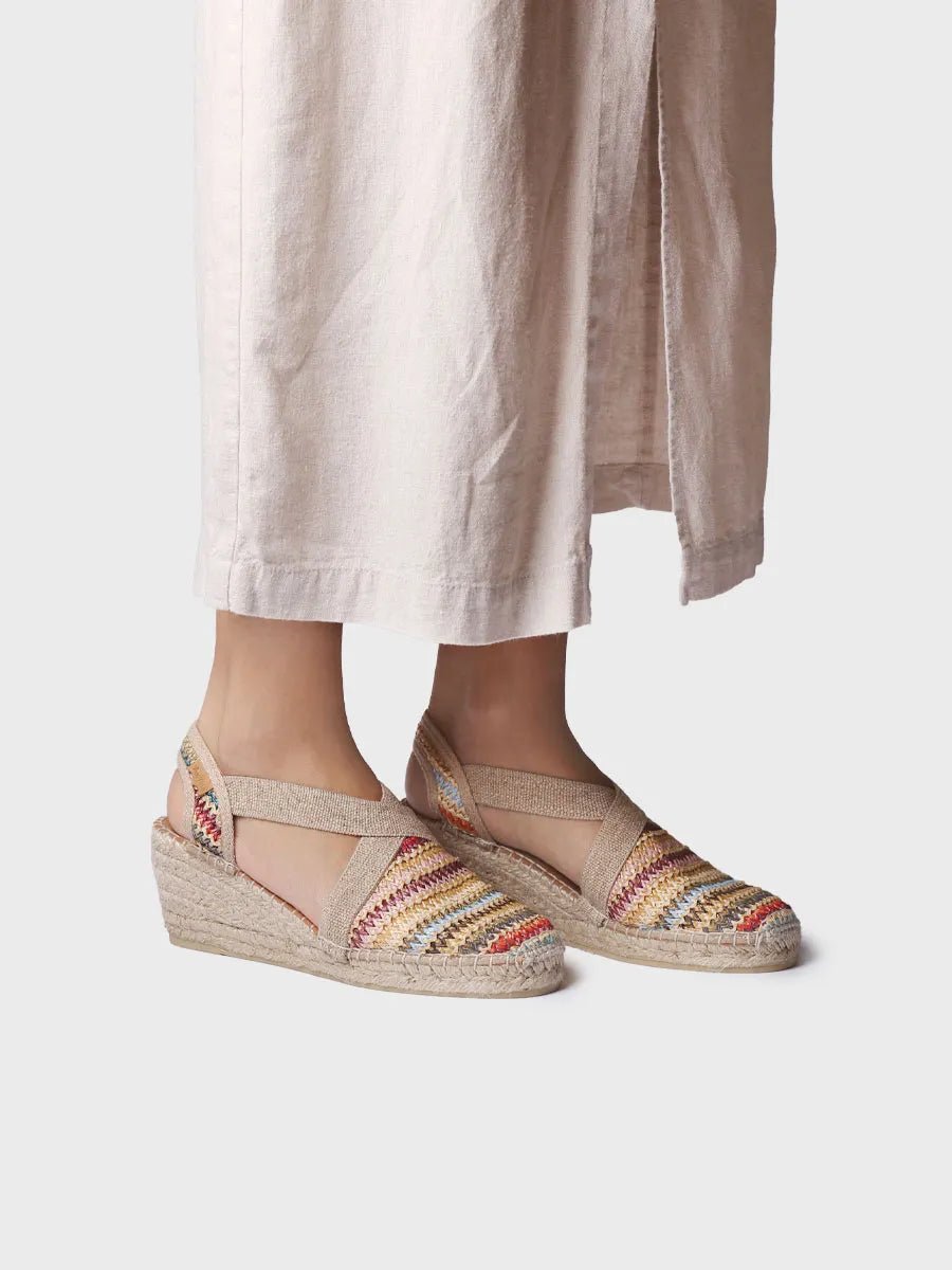 Toni Pons Terra-NM espadrilles compensées raphia