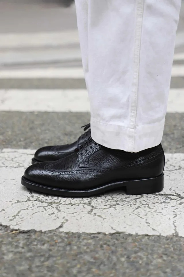 Malfroid Brogue-Master derby brogue cuir grainé
