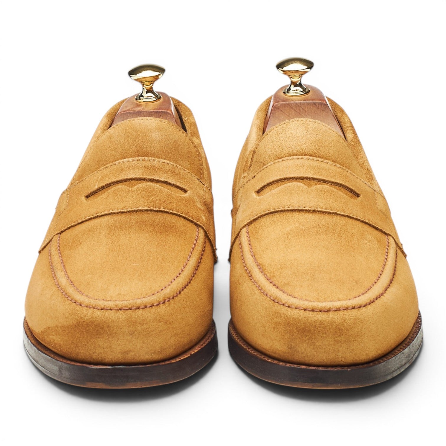 Shipton & Heneage Grenada mocassins daim sable UK 10