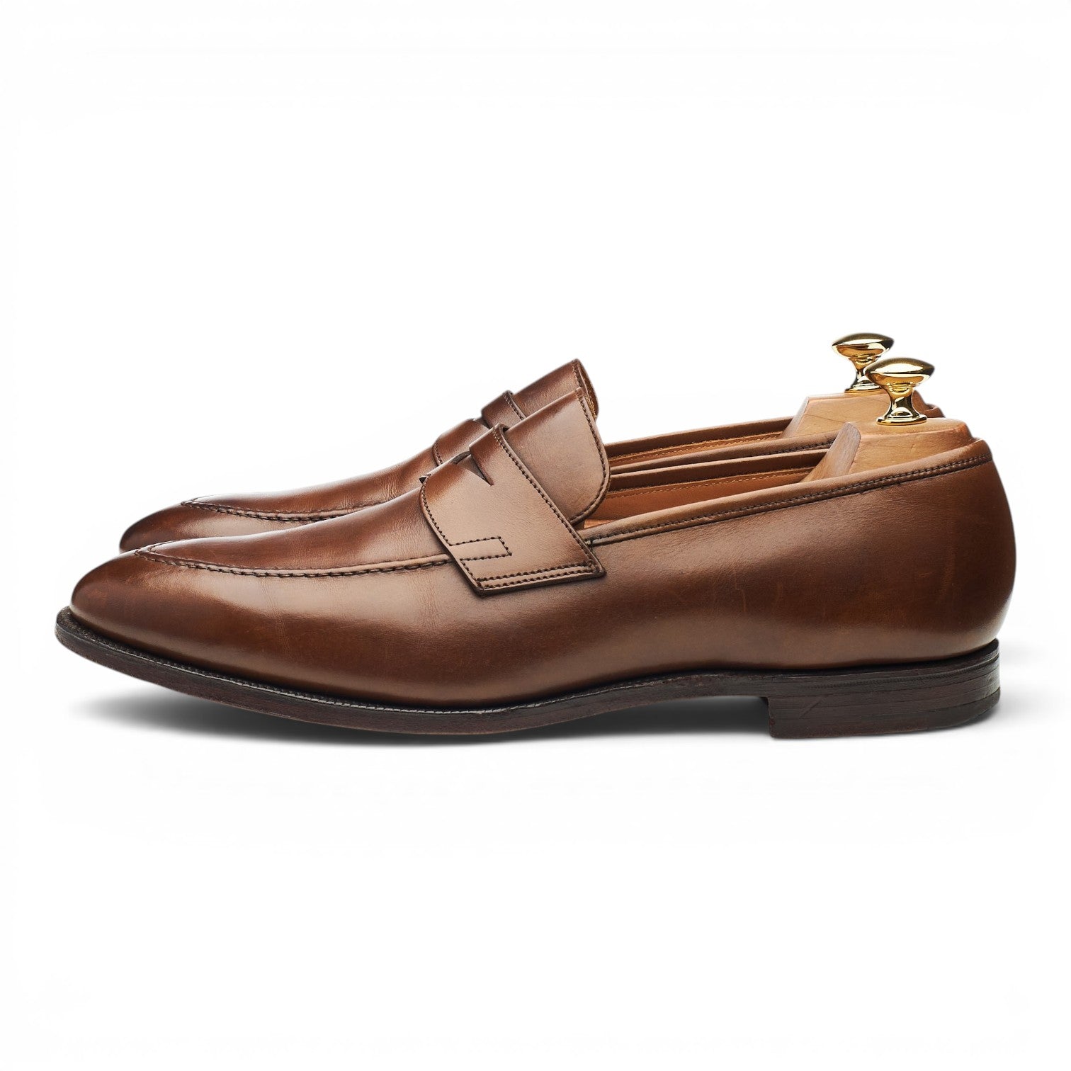 Crockett & Jones Sydney mocassins cuir marron UK 10