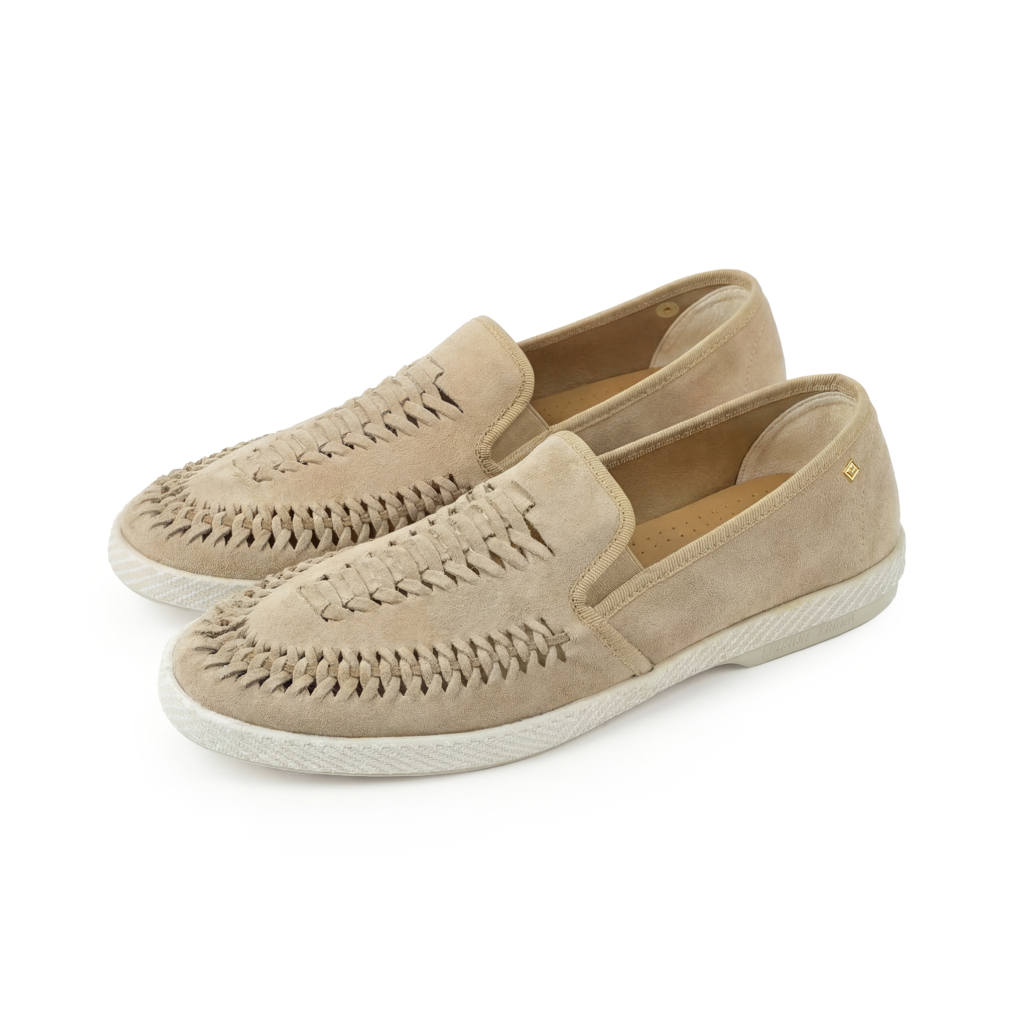 Rivieras Classic Arizona espadrilles écru cuir tressé