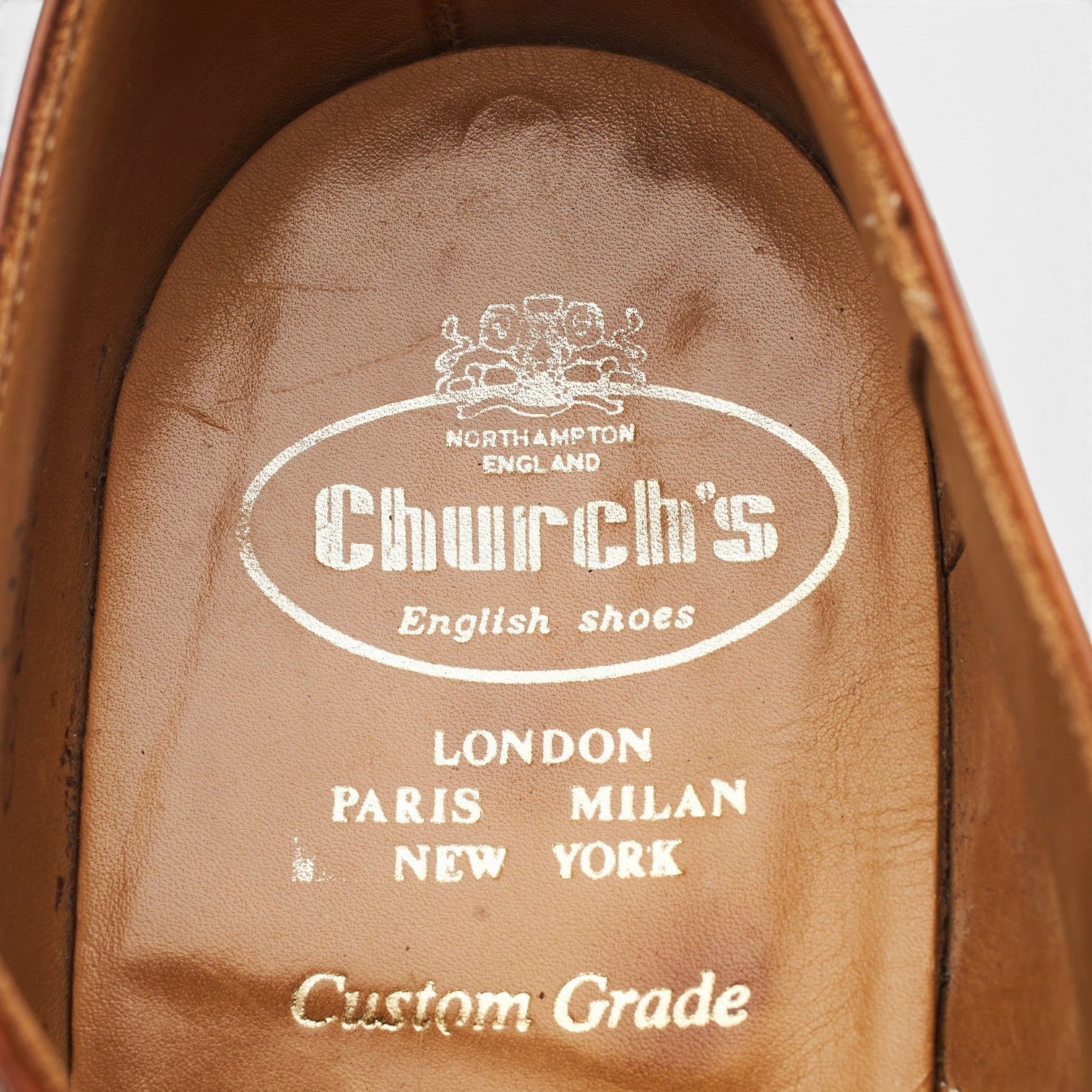 Church's Canberra richelieu cuir marron UK 8.5