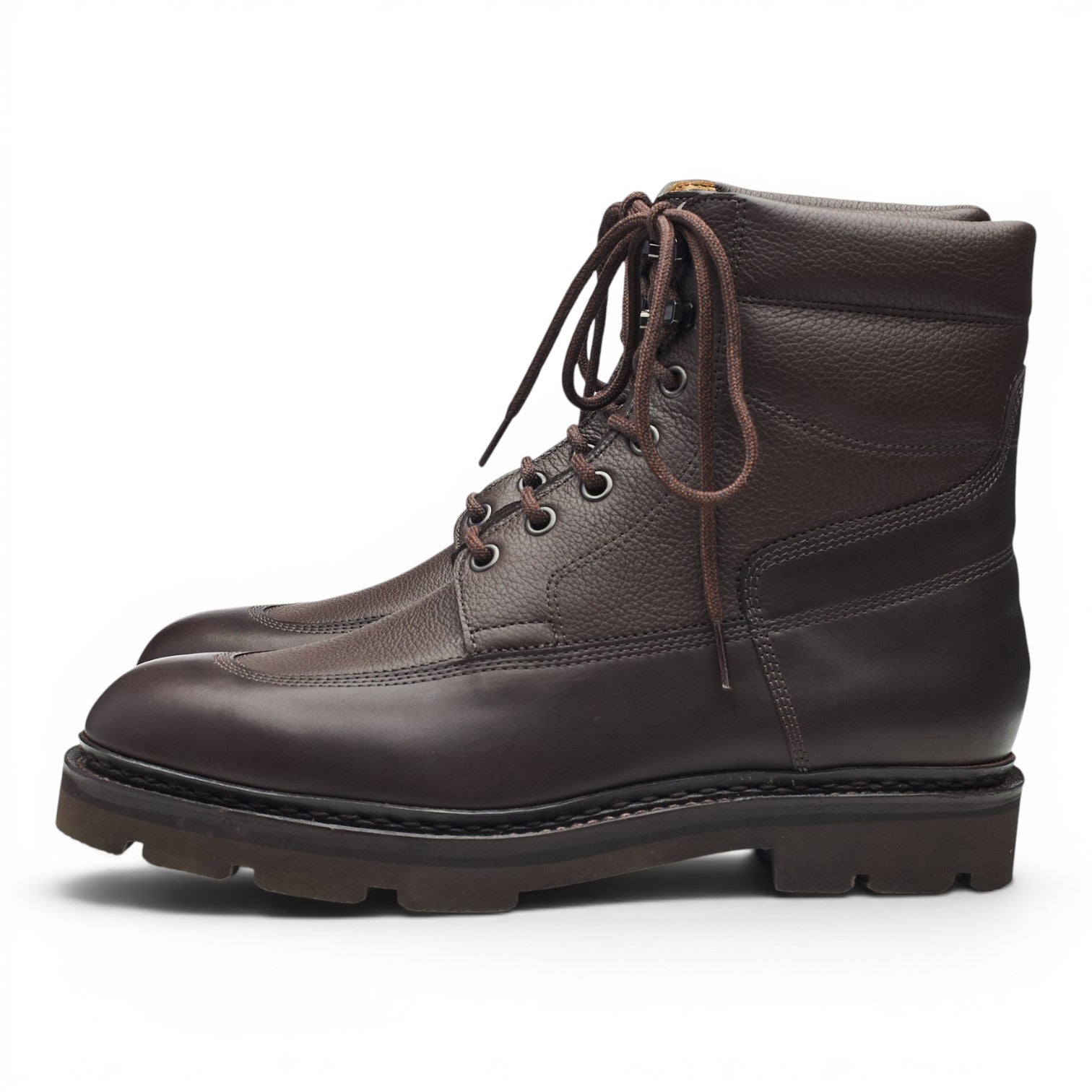 John Lobb Peak boots cuir marron UK 6