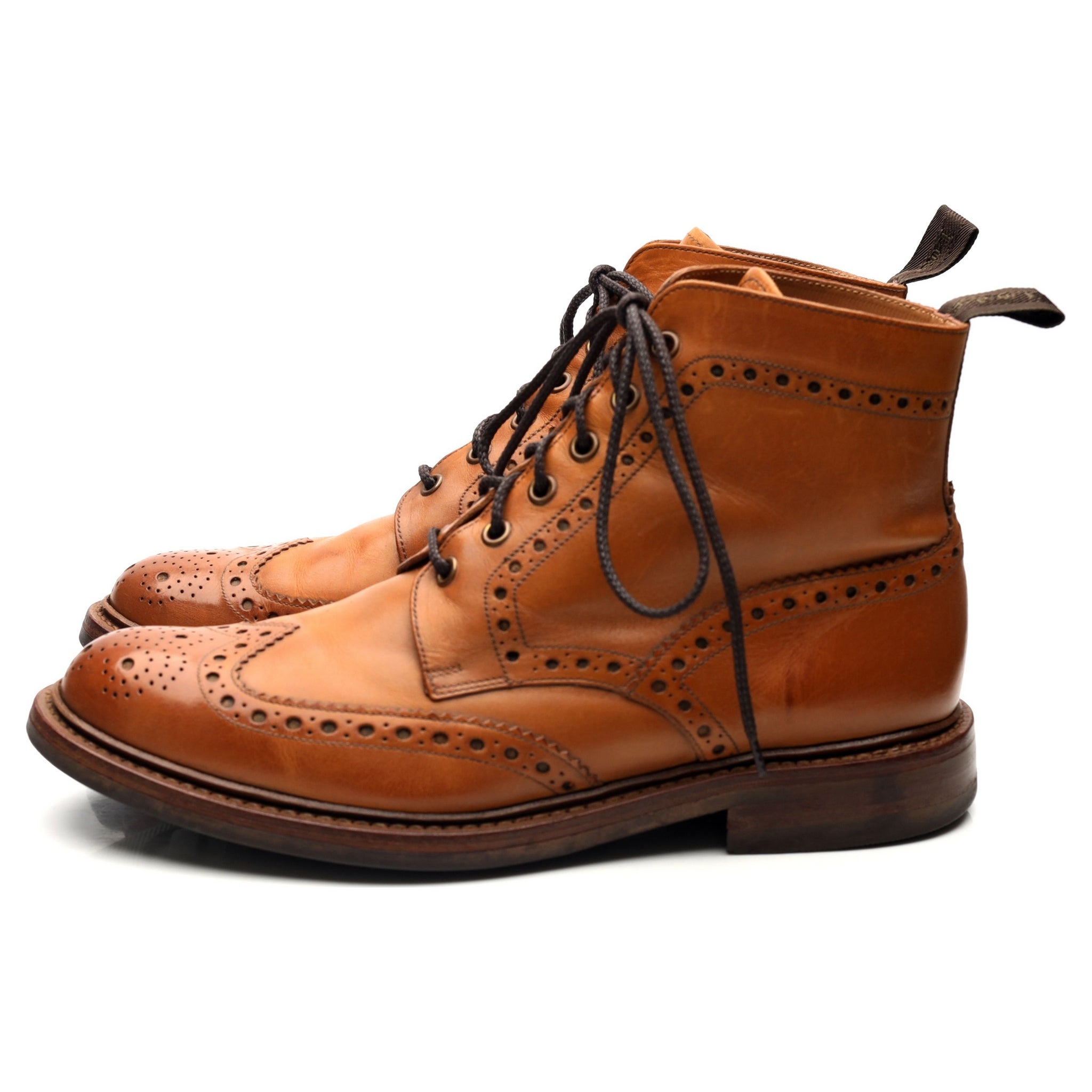 Loake 1880 Bedale boots cuir marron UK 8 G
