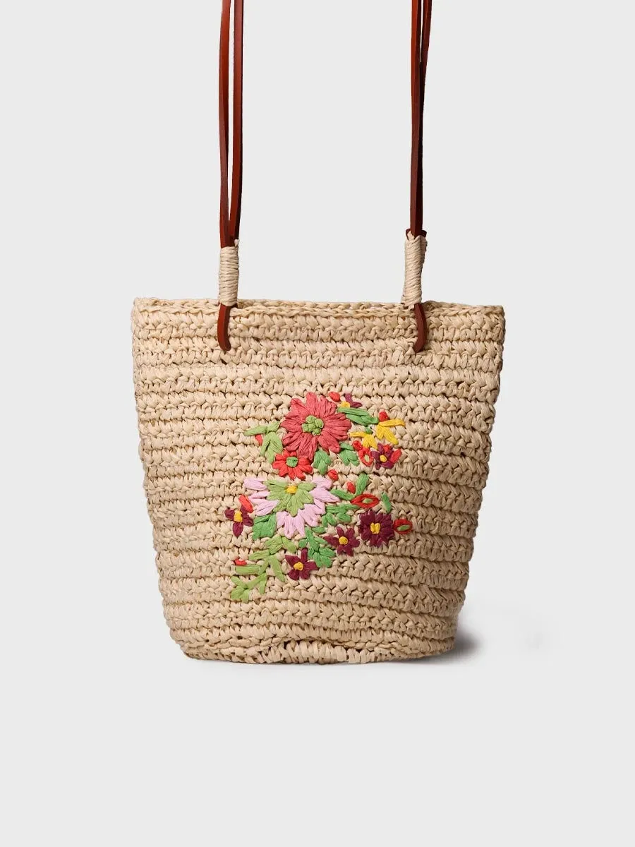 Toni Pons Farella sac crochet brodé floral