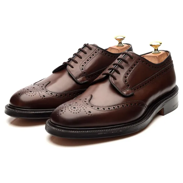 Church's Grafton Derby cuir marron pointure UK 8 large