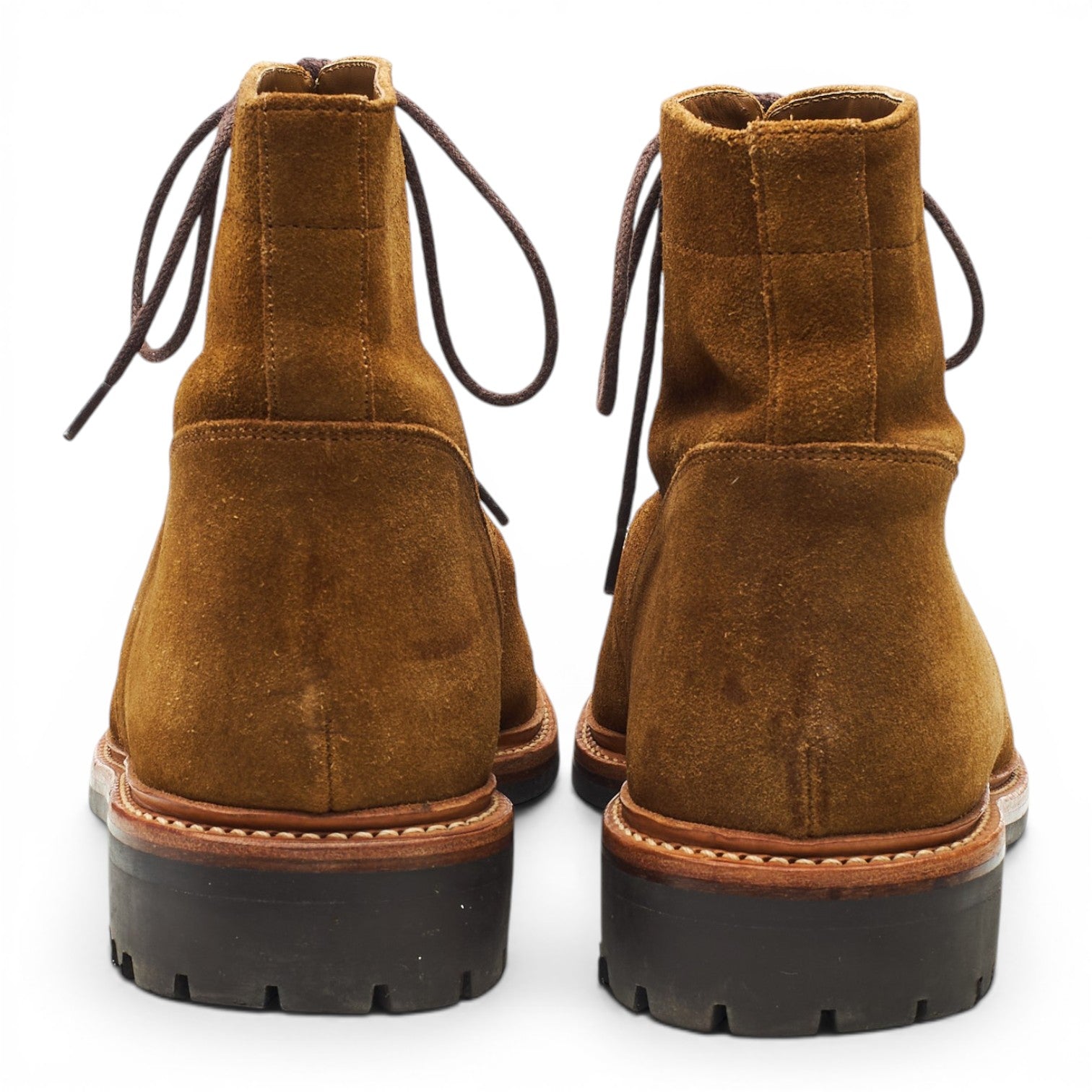 Grenson Grover boots suède marron UK 9,5 semelle crantée