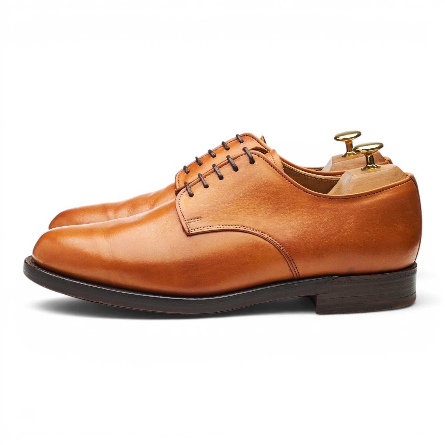 Alfred Sargent Harewood derby cuir marron clair UK 8,5