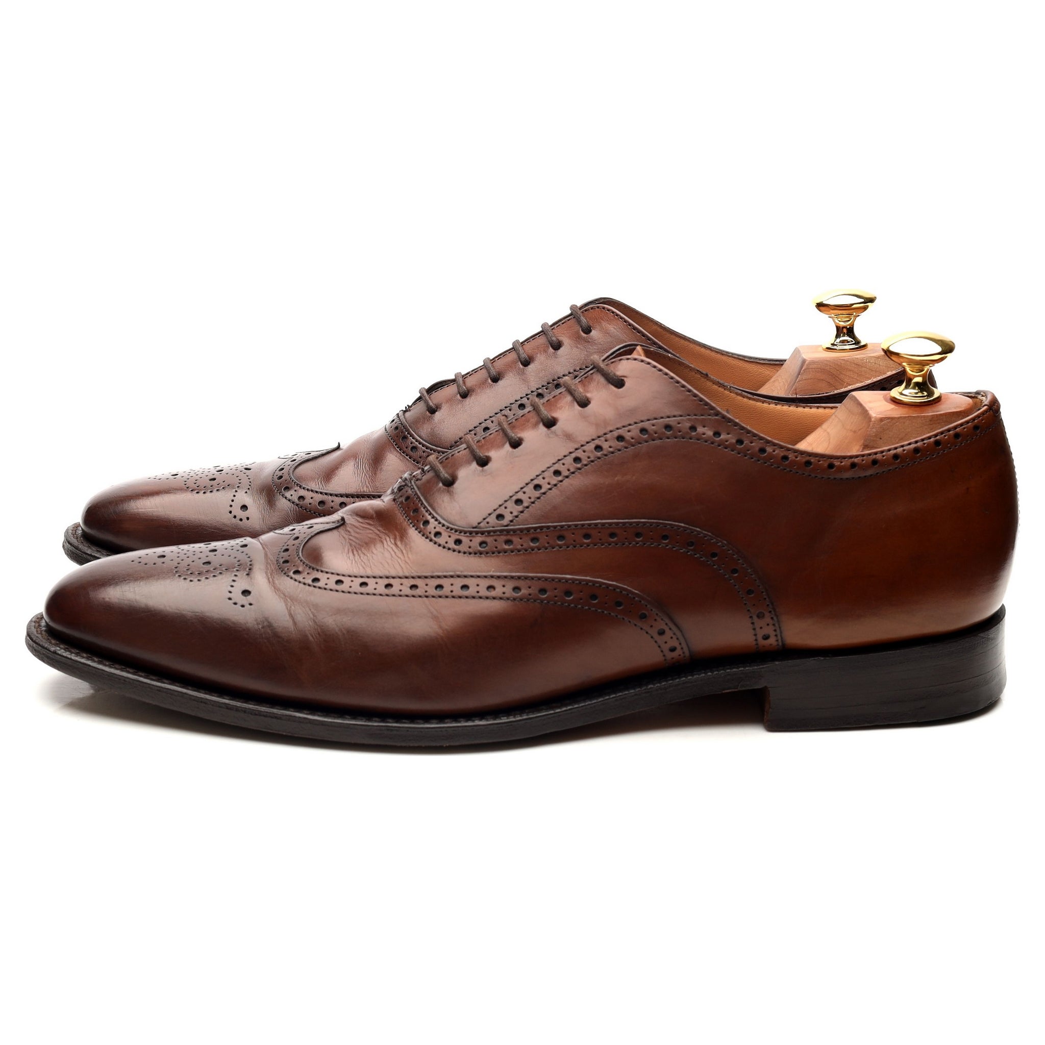 Church's Hailwood richelieu brogue cuir茶 tan UK 9.5