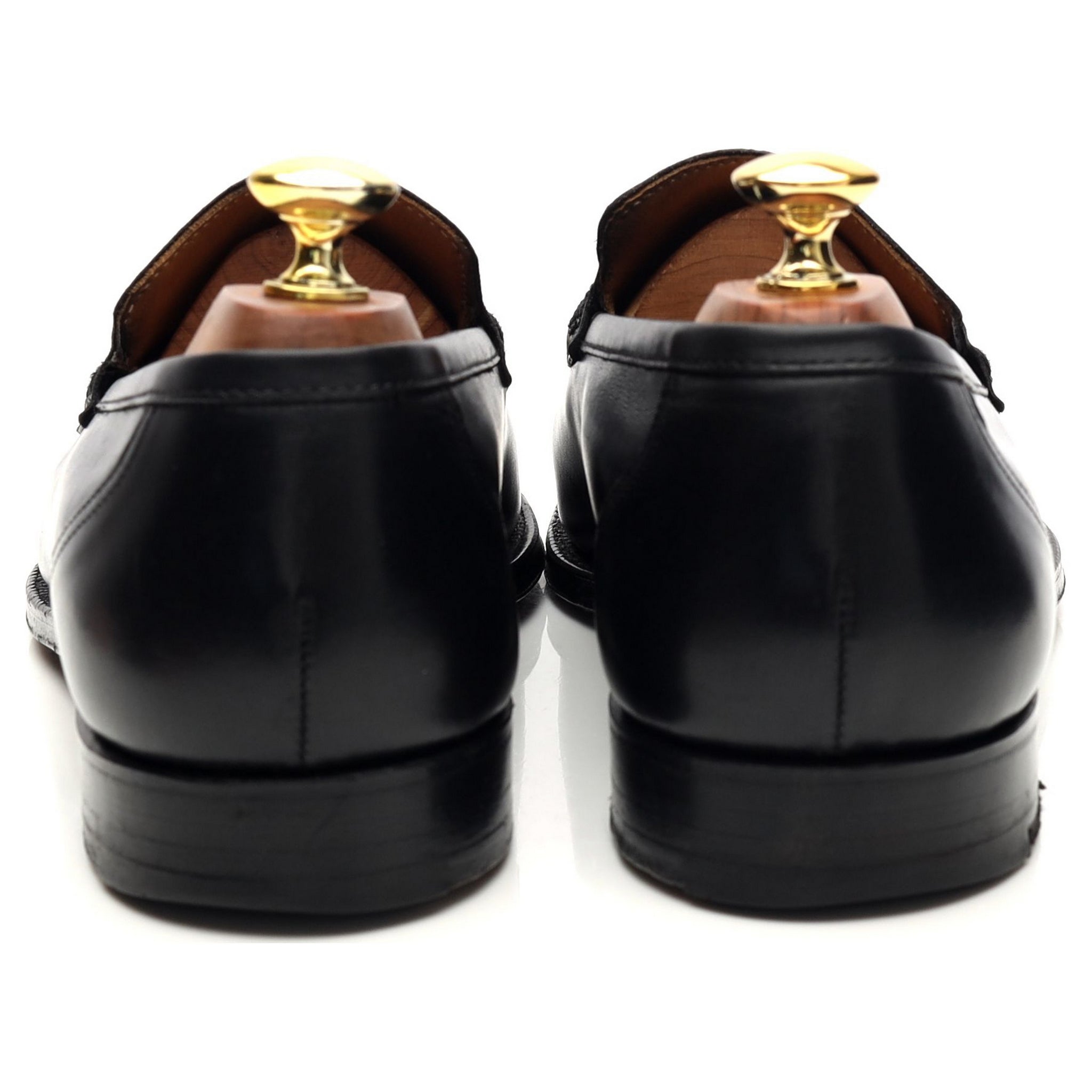 Shipton & Heneage Arundel mocassin cuir noir UK 8