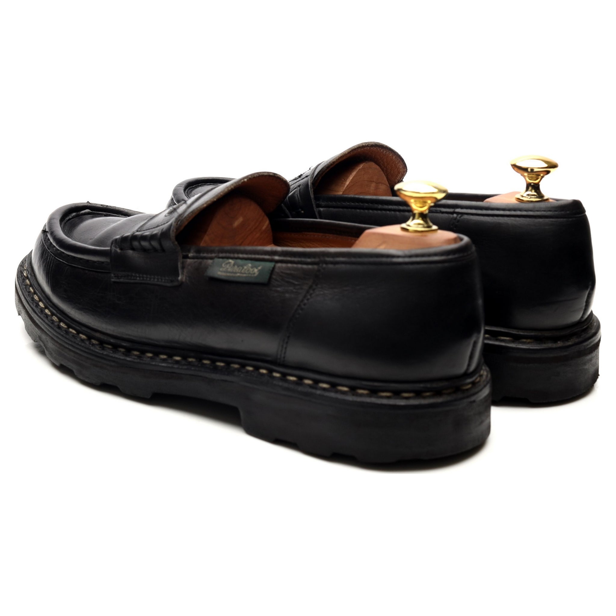 Paraboot Reims mocassins cuir noir pointure UK 8,5
