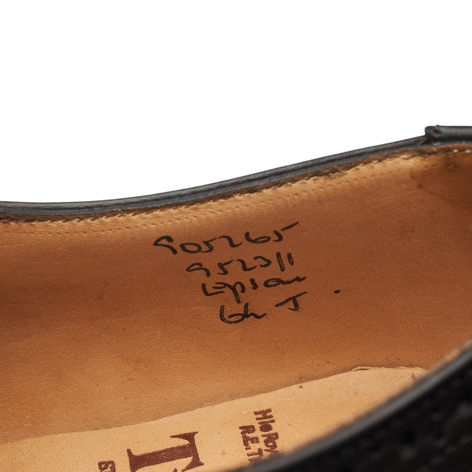 Tricker's Epsom richelieu cuir marron pointure UK 6.5
