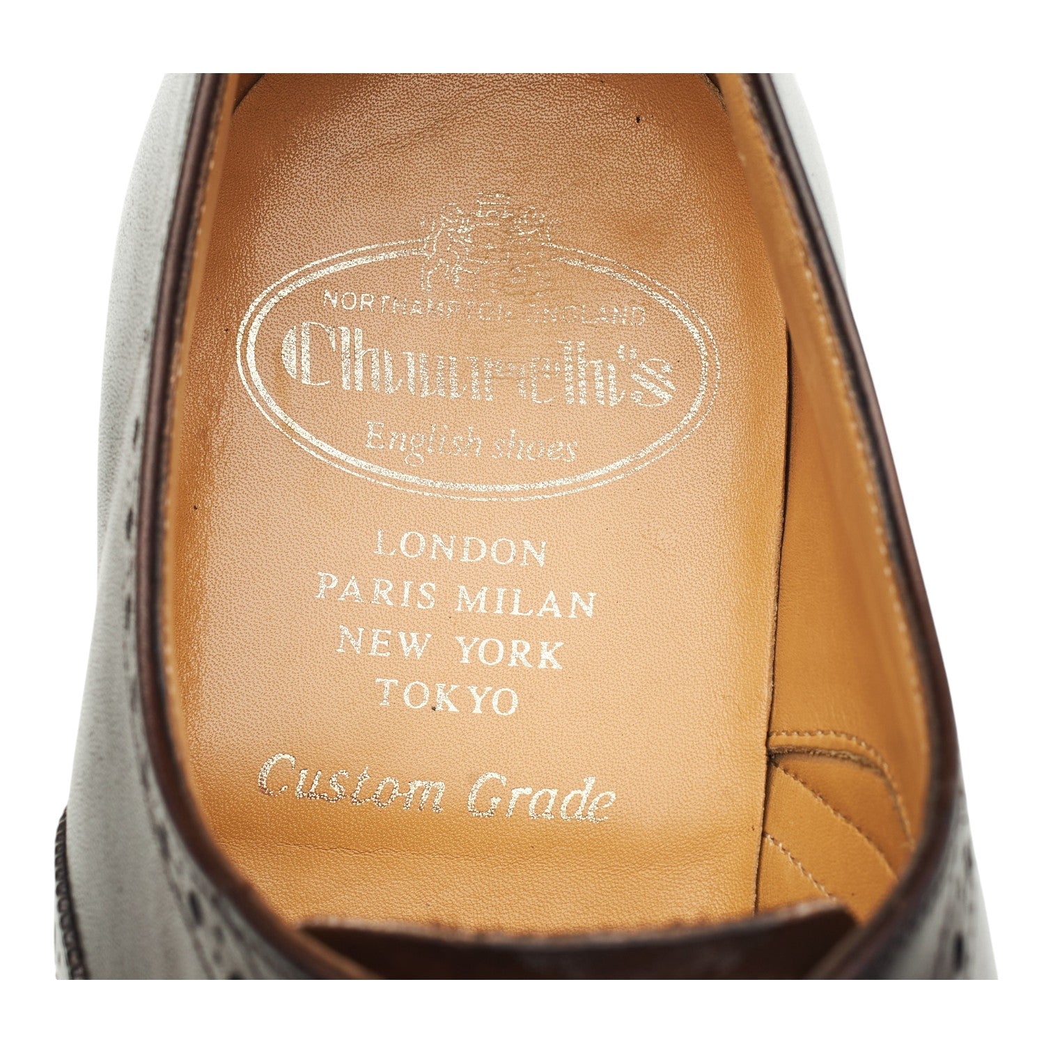 Church's Berlin oxford brogues cuir marron UK 6.5