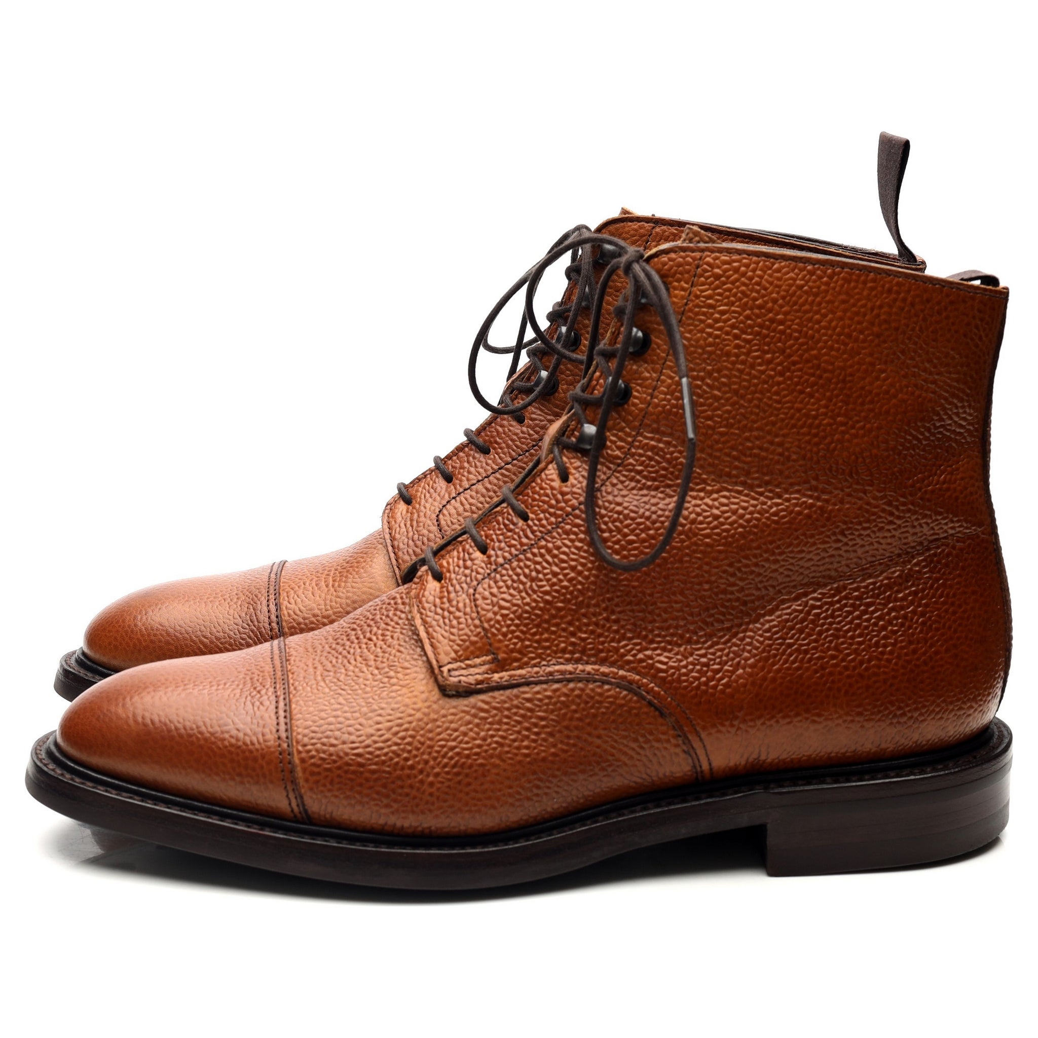George Cleverley Taron bottines cuir marron 8.5 UK