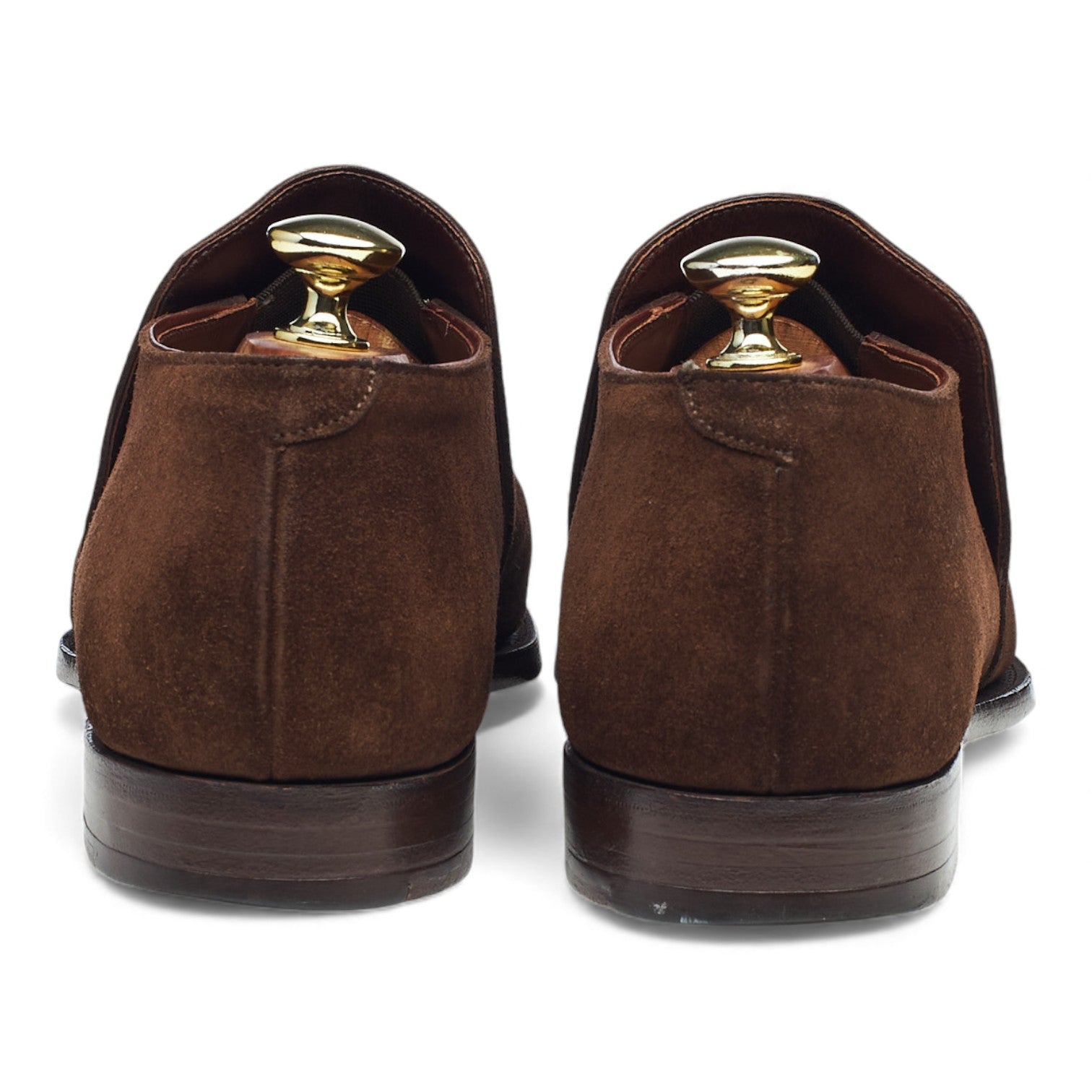 Crockett & Jones Kempton boots suède marron UK 7