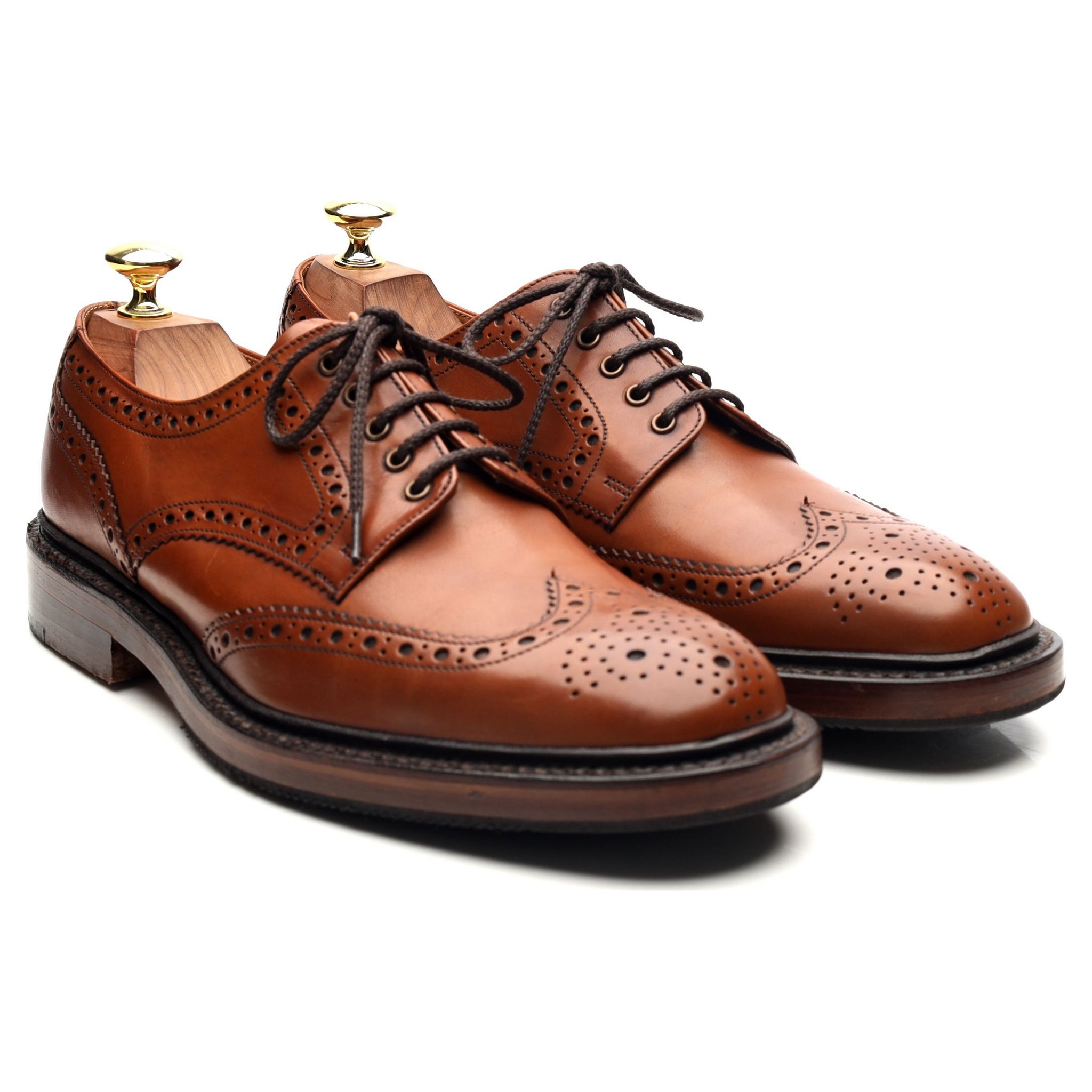 Loake 1880 Chester derbies cuir marron UK 7.5