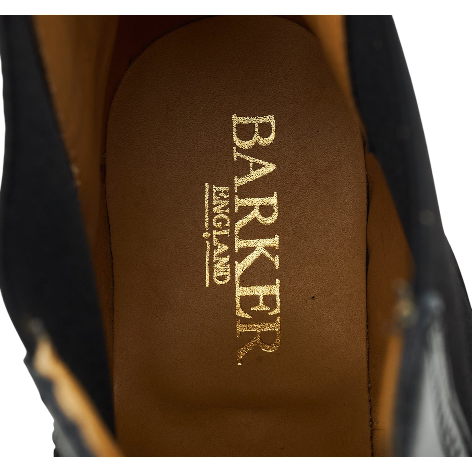 Barker Luxembourg bottines chelsea cuir noir pointure 10,5 semelle cuir