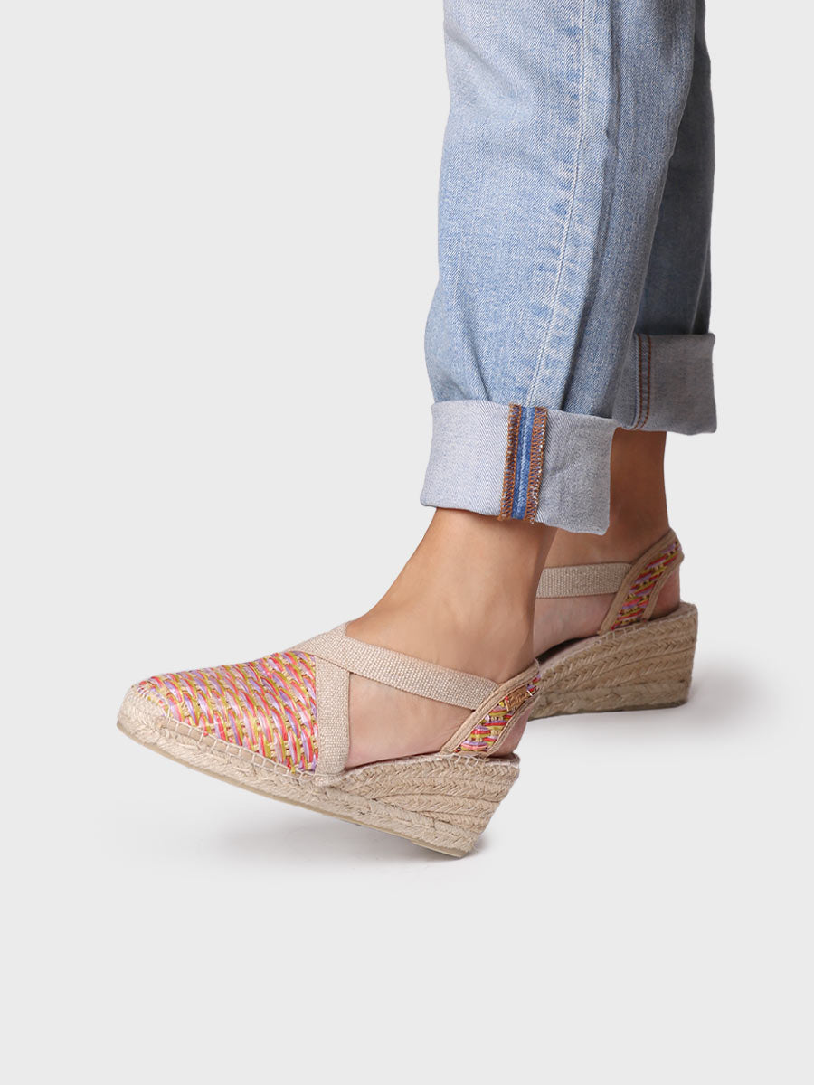 Toni Pons Terra-CS espadrilles vegan raphia multicolore