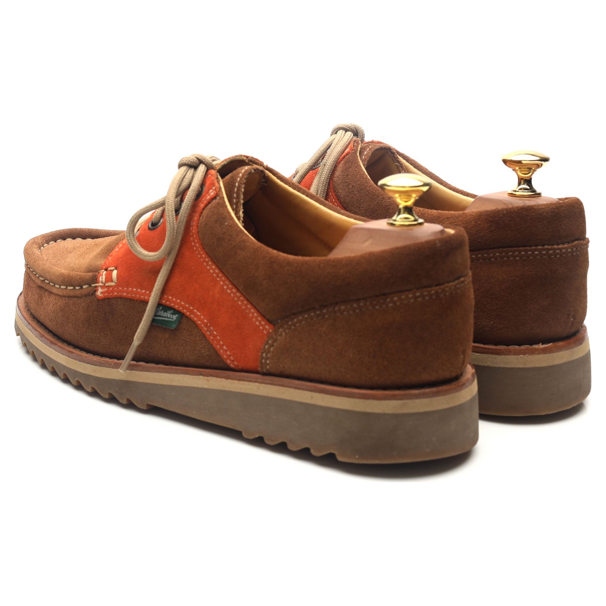Paraboot Thiers chaussures bateau daim marron UK 8