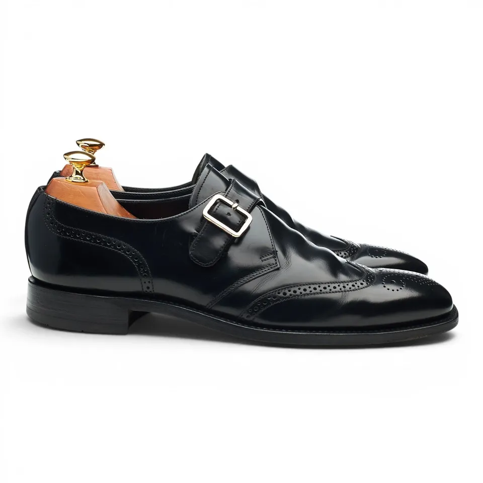 Charles Tyrwhitt Crichton chaussures monk noir pointure 8.5