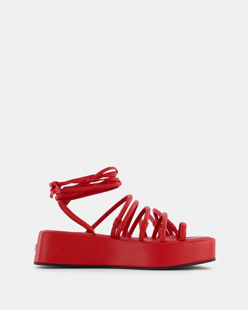 Nodaleto Bulla Gaia sandales midnight nappa plateforme 5 cm