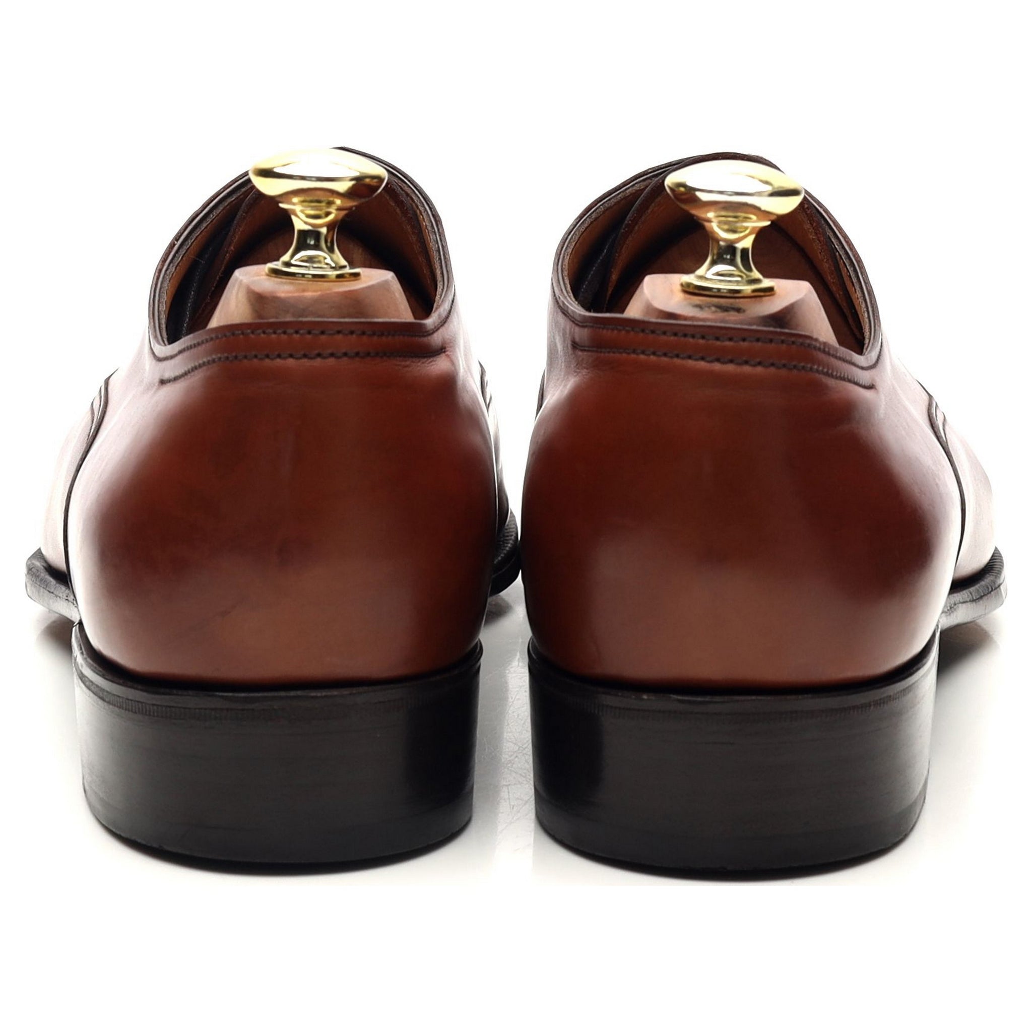 John Lobb Prestige Oakley derbies cuir marron UK 7,5