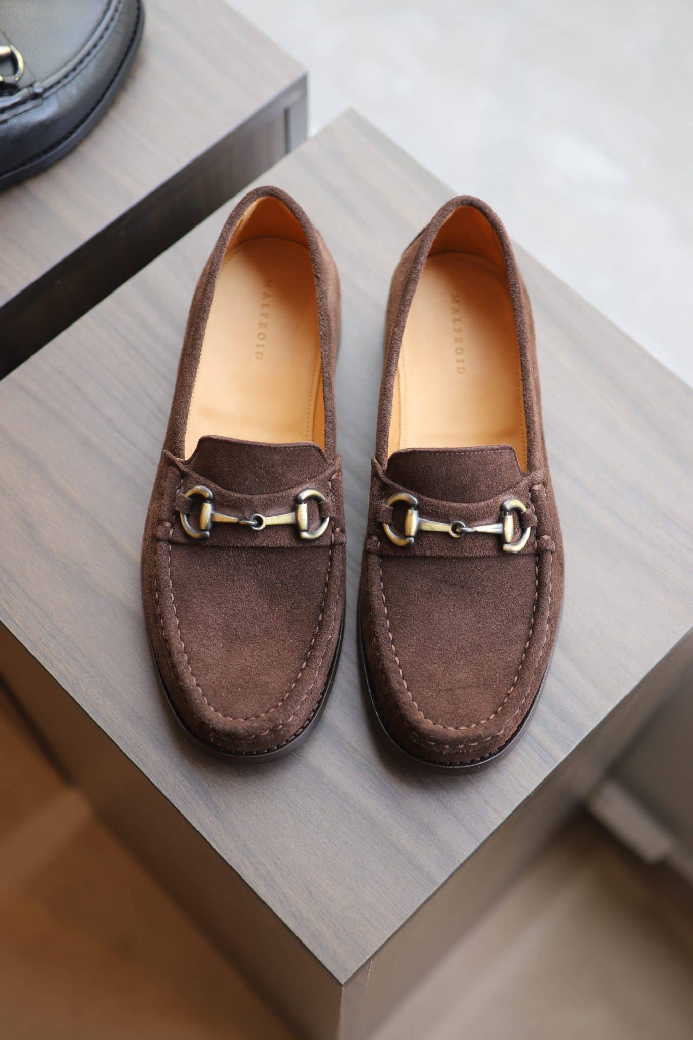 Malfroid Passy Ultra Light mocassin cuir velours